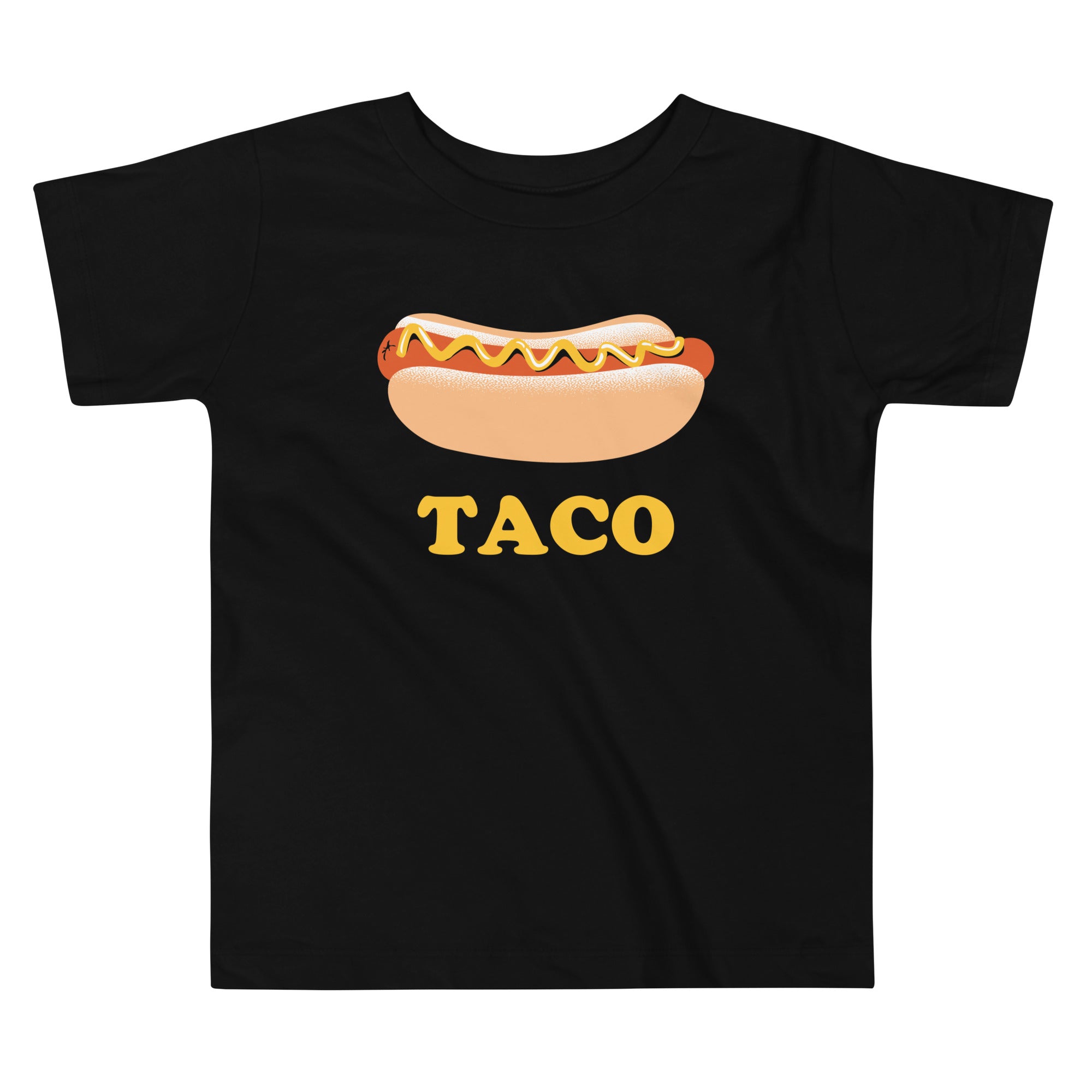 Hotdog Taco Kid's Toddler Tee Hoodie, Sweatshirt | PureTeeCo.com (Image 1)