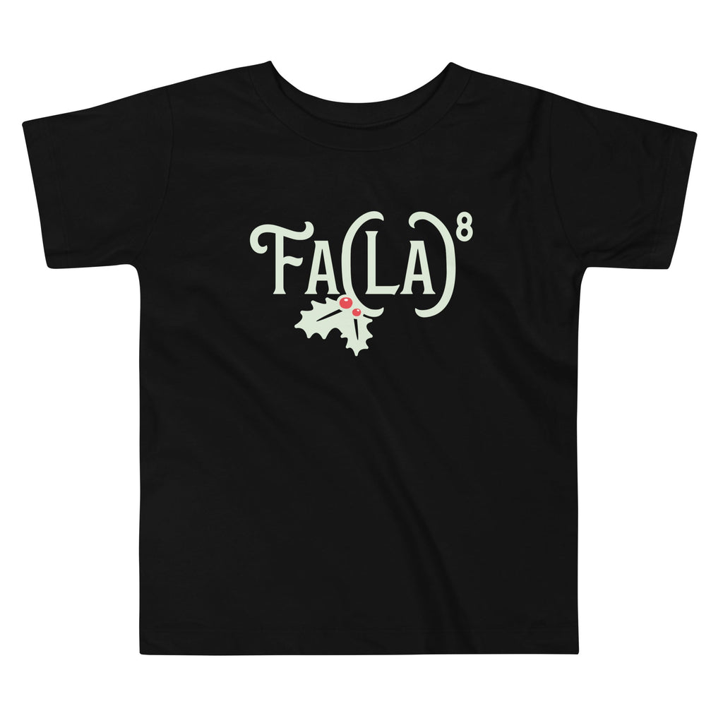Fa LaLaLaLaLaLaLaLa Kid's Toddler Tee Hoodie, Sweatshirt | PureTeeCo.com (Image 1)