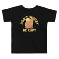 Don't Worry Be Capy Kid's Toddler Tee Hoodie, Sweatshirt | PureTeeCo.com (Image 1)