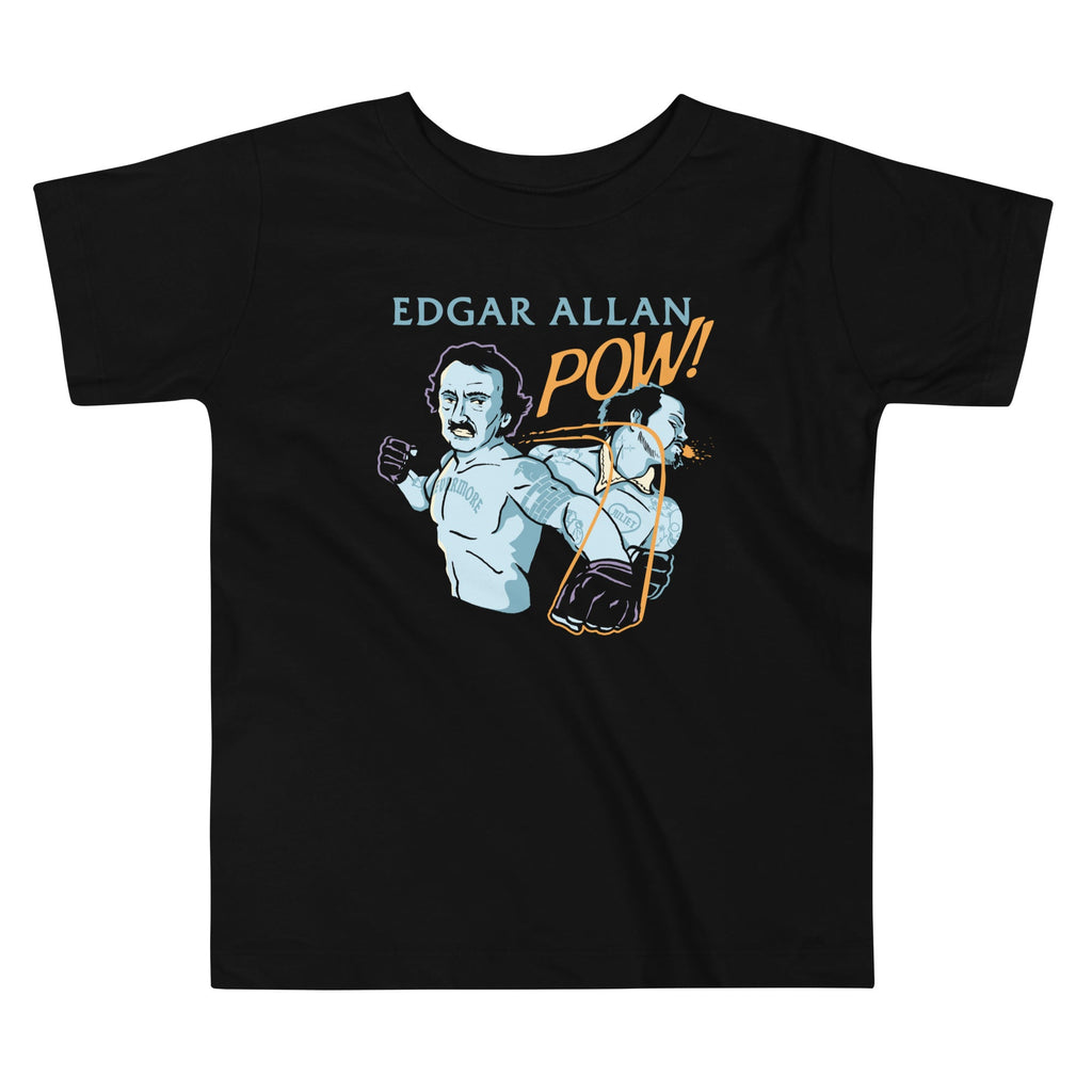 Edgar Allan Pow! Kid's Toddler Tee Hoodie, Sweatshirt | PureTeeCo.com