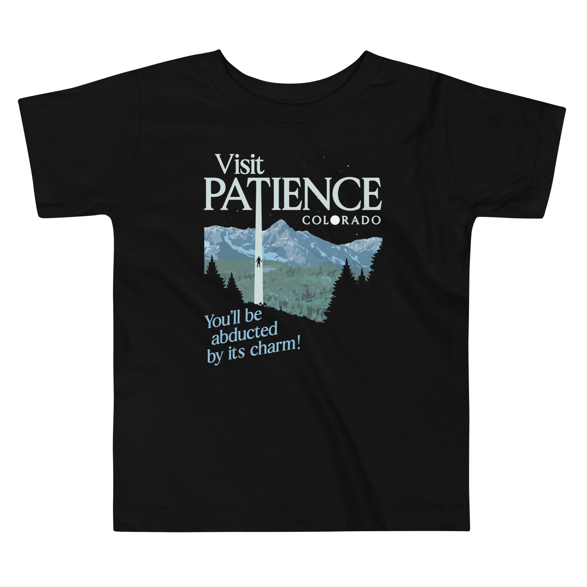 Visit Patience Colorado Kid's Toddler Tee Hoodie, Sweatshirt | PureTeeCo.com