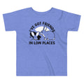 I've Got Friends In Low Places Kid's Toddler Tee Hoodie, Sweatshirt | PureTeeCo.com (Image 1)