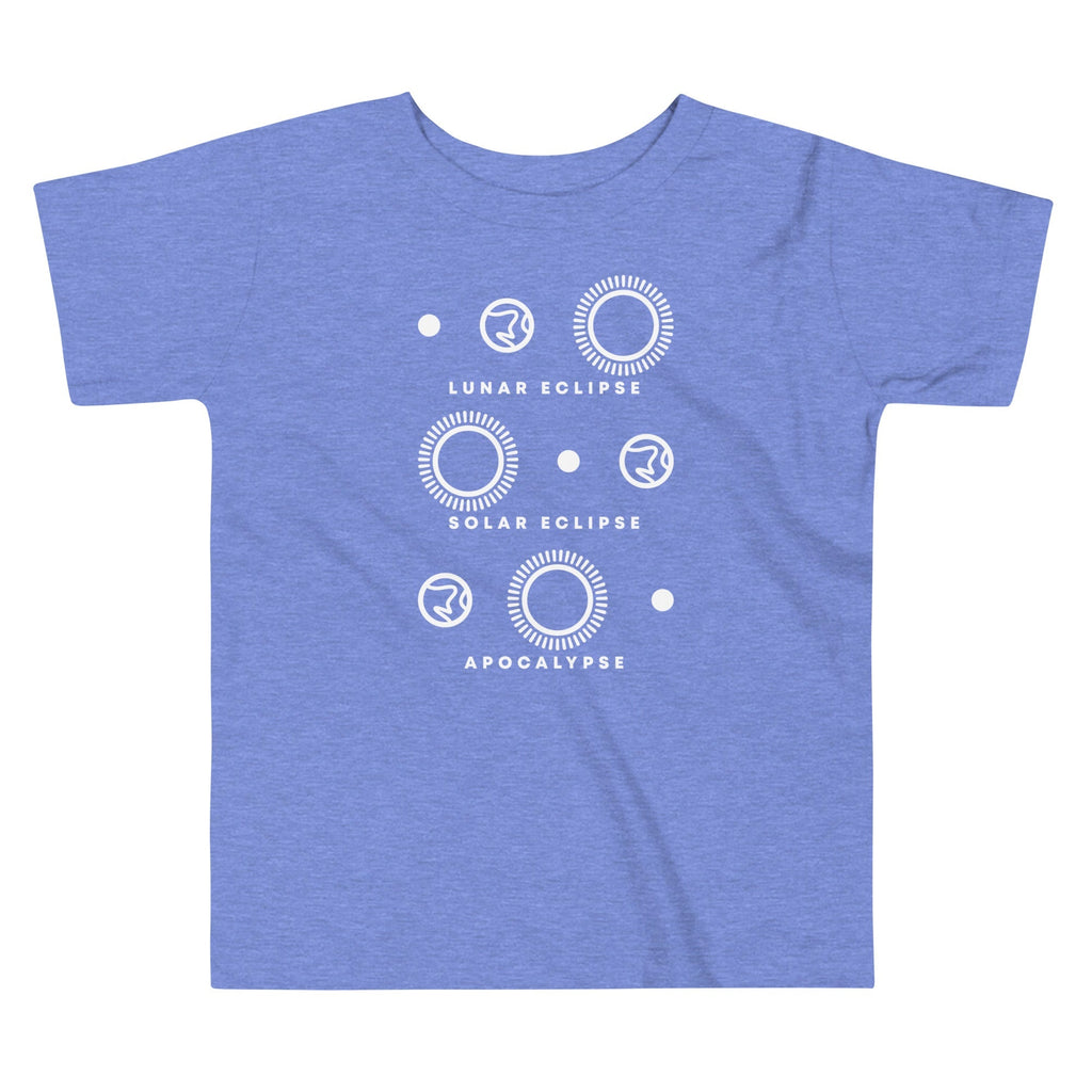 Lunar Eclipse Solar Eclipse Apocalypse Kid's Toddler Tee Hoodie, Sweatshirt | PureTeeCo.com (Image 2)