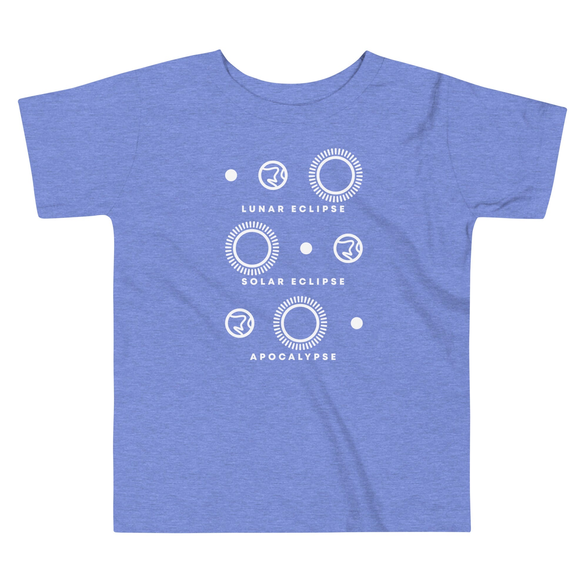 Lunar Eclipse Solar Eclipse Apocalypse Kid's Toddler Tee Hoodie, Sweatshirt | PureTeeCo.com (Image 2)