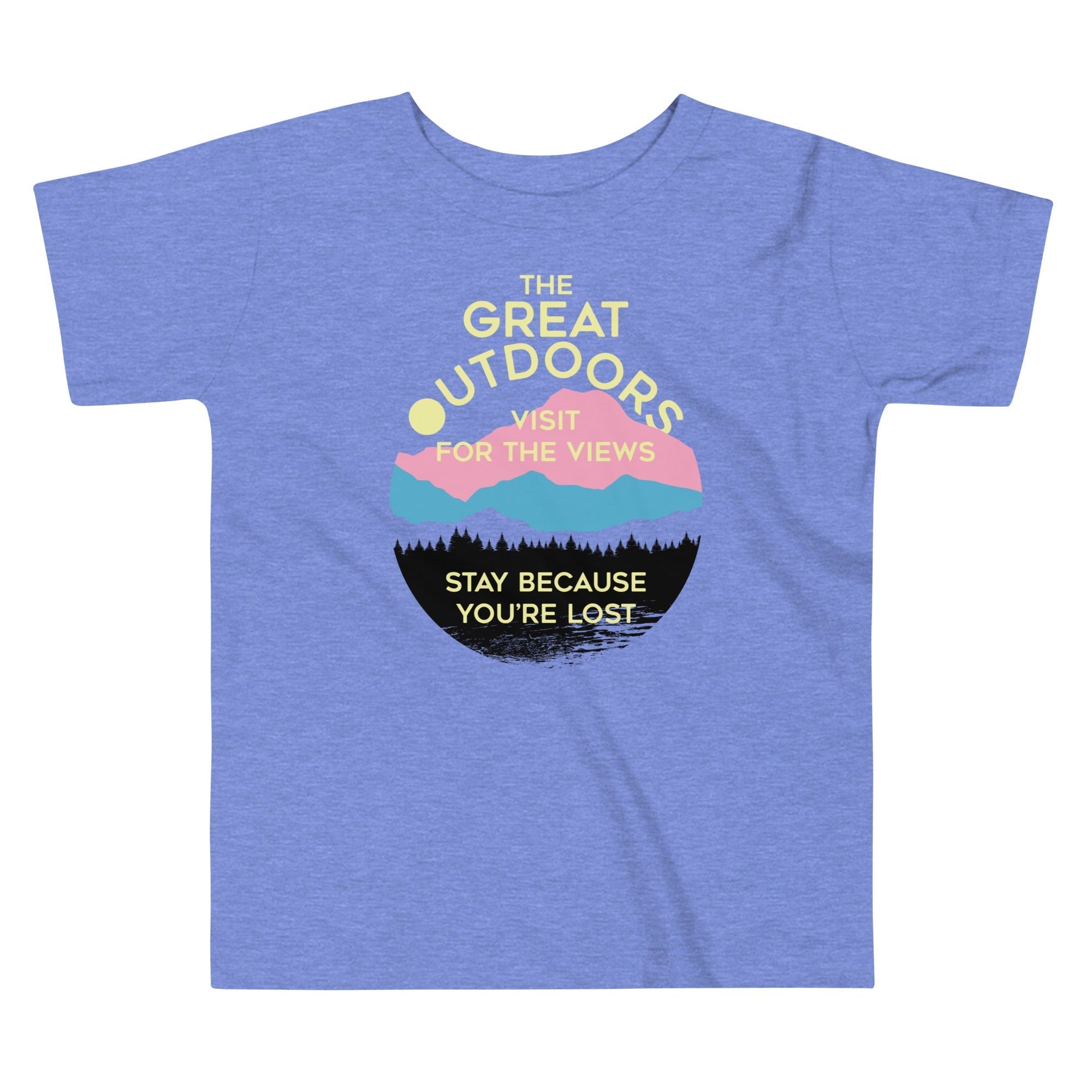 The Great Outdoors Kid's Toddler Tee Hoodie, Sweatshirt | PureTeeCo.com