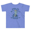 Born To Dilly Dally Forced To Pick Up The Pace Kid's Toddler Tee Hoodie, Sweatshirt | PureTeeCo.com (Image 1)