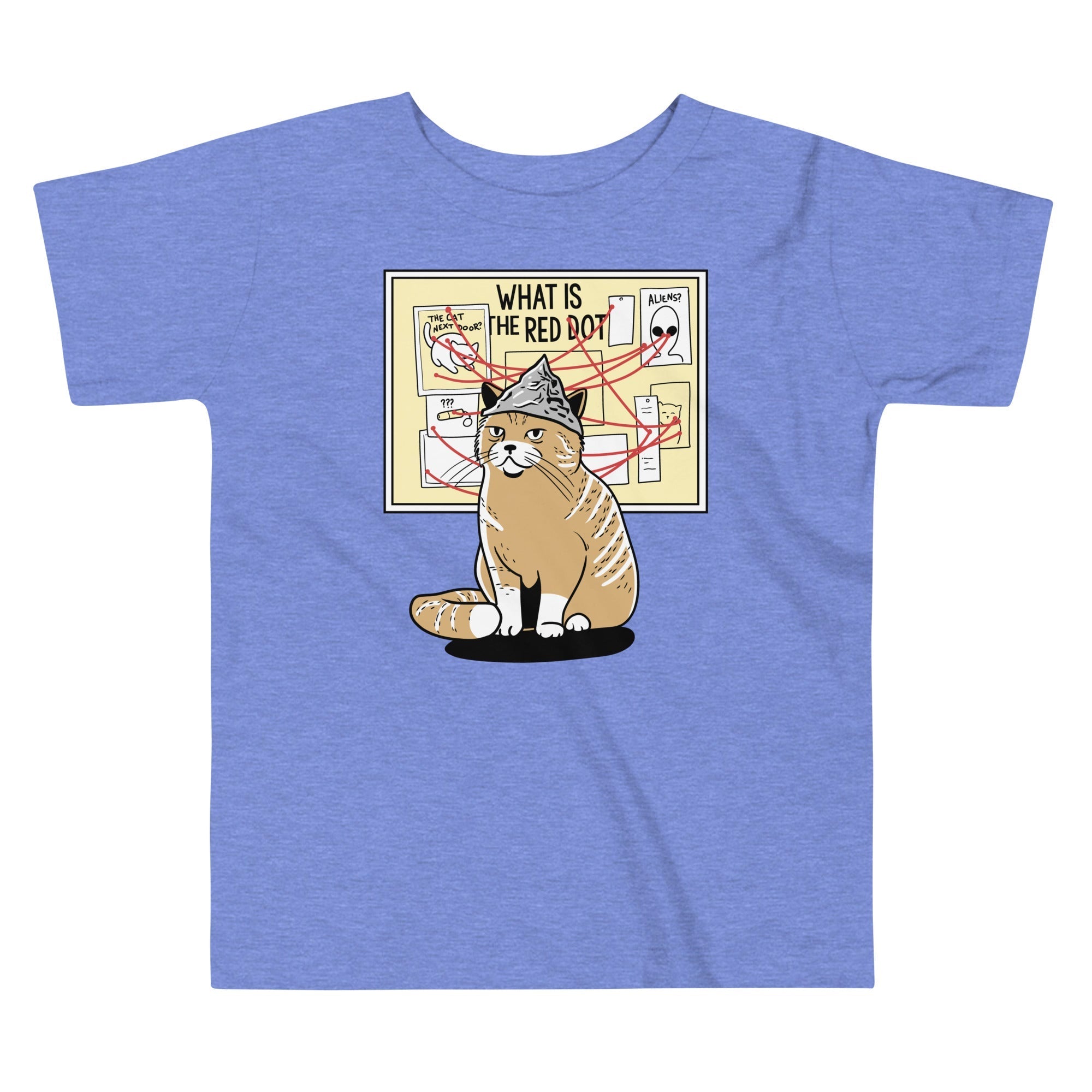 What Is The Red Dot? Kid's Toddler Tee Hoodie, Sweatshirt | PureTeeCo.com (Image 1)