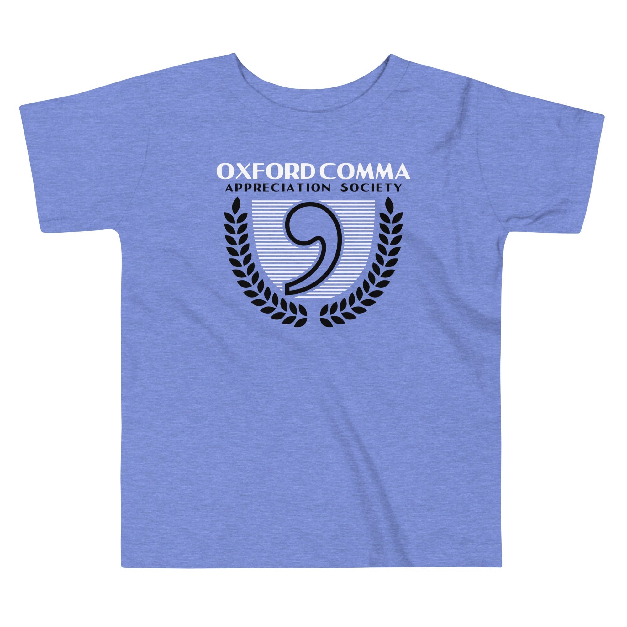 Oxford Comma Appreciation Society Kid's Toddler Tee Hoodie, Sweatshirt | PureTeeCo.com