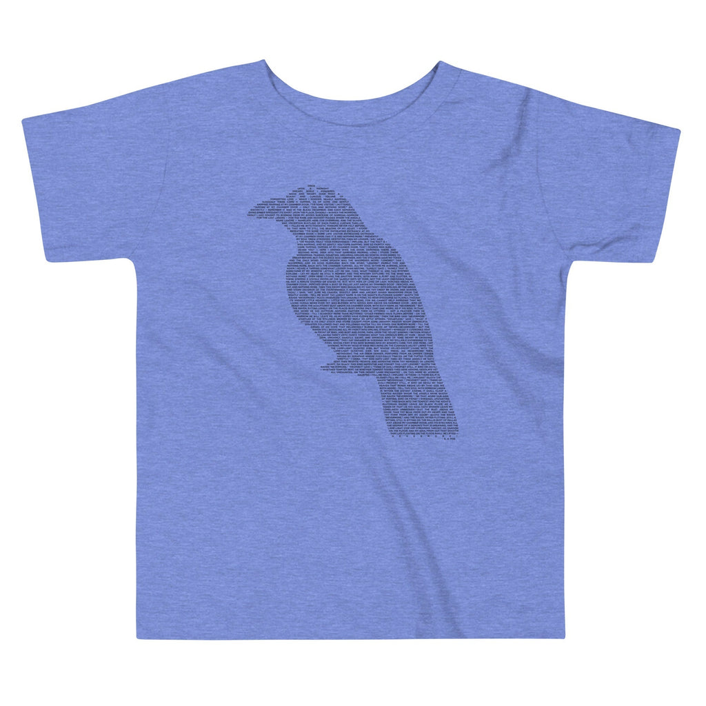 The Raven Kid's Toddler Tee Hoodie, Sweatshirt | PureTeeCo.com (Image 1)