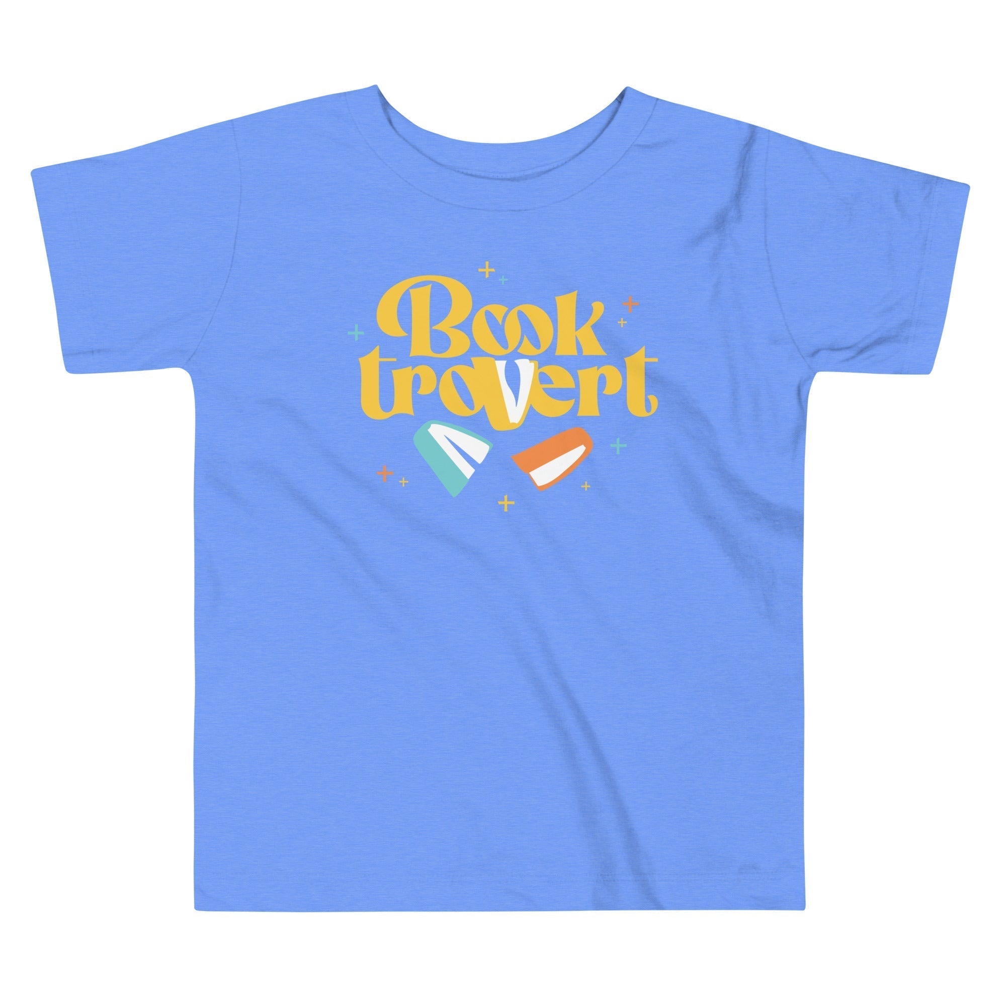 Booktrovert Kid's Toddler Tee Hoodie, Sweatshirt | PureTeeCo.com (Image 2)