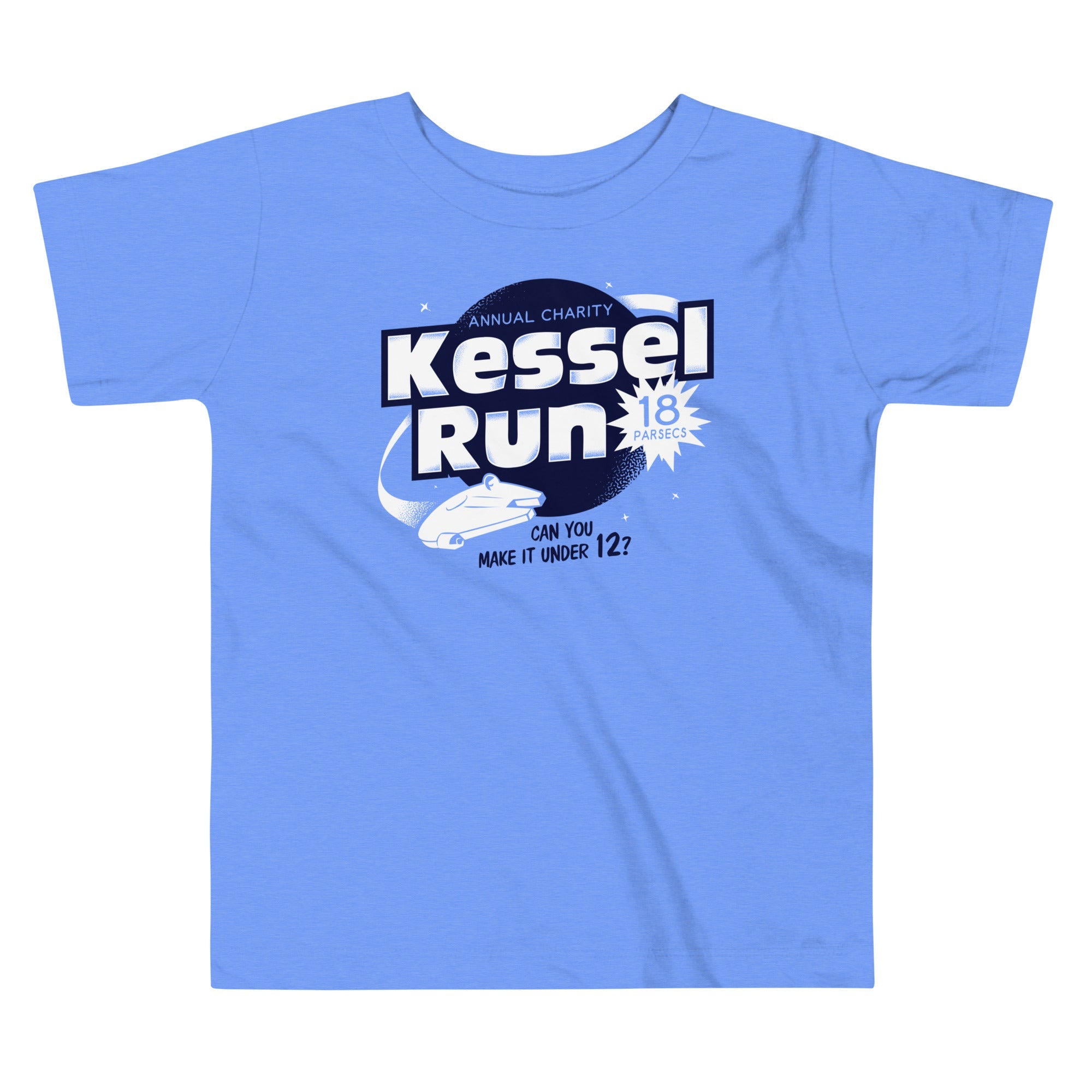 Kessel Run Kid's Toddler Tee Hoodie, Sweatshirt | PureTeeCo.com (Image 1)
