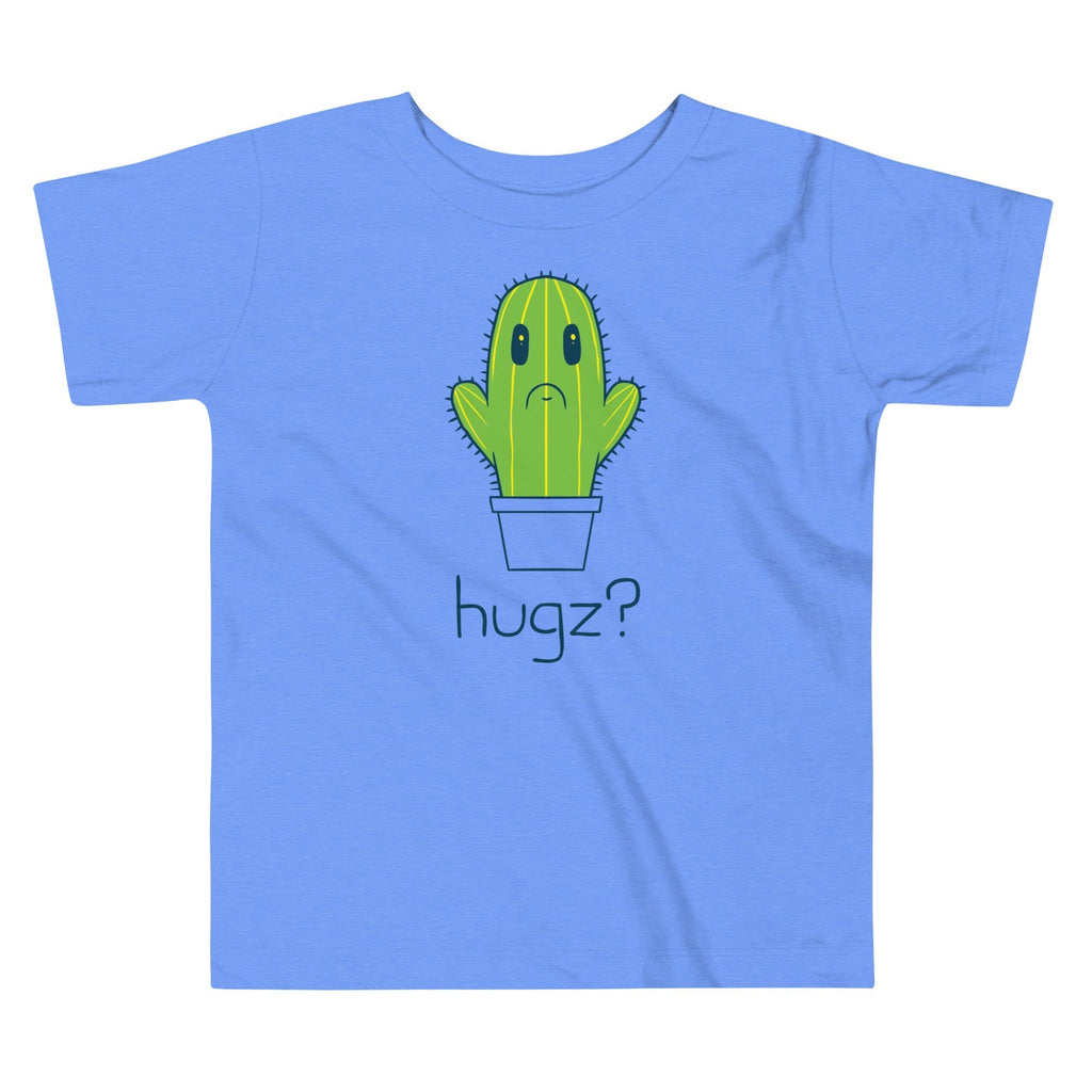 Hugz? Cactus Kid's Toddler Tee Hoodie, Sweatshirt | PureTeeCo.com (Image 1)