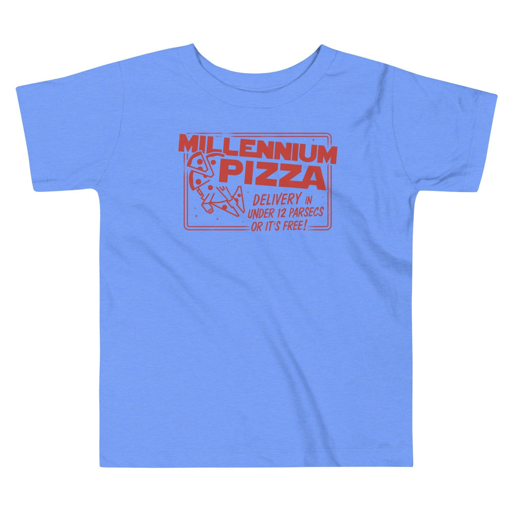 Millennium Pizza Kid's Toddler Tee Hoodie, Sweatshirt | PureTeeCo.com (Image 1)