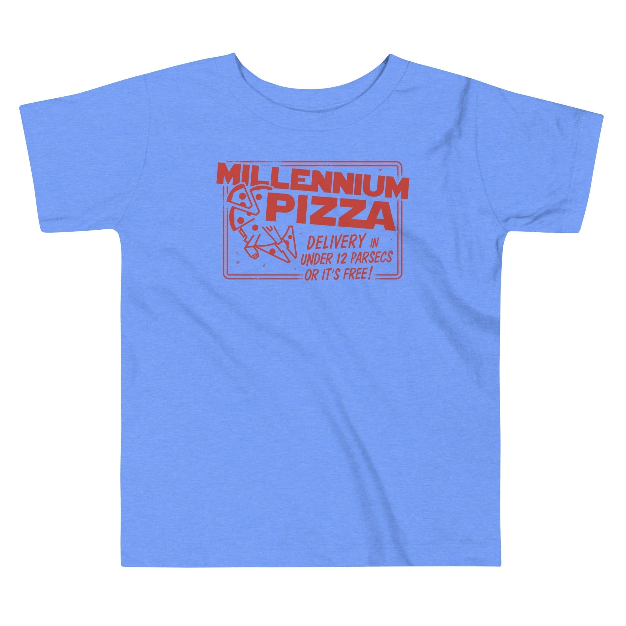 Millennium Pizza Kid's Toddler Tee Hoodie, Sweatshirt | PureTeeCo.com (Image 1)