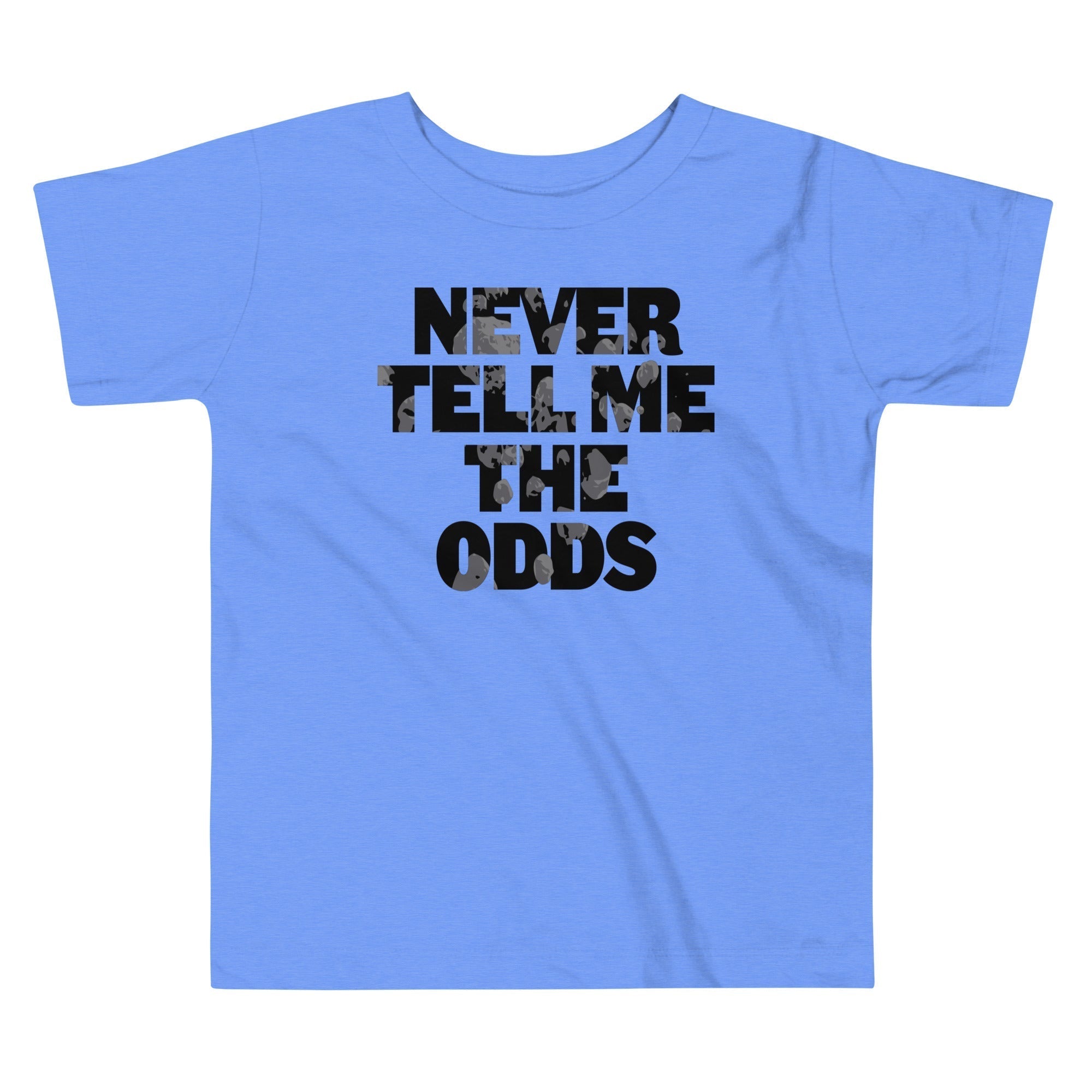 Never Tell Me The Odds Kid's Toddler Tee Hoodie, Sweatshirt | PureTeeCo.com (Image 1)