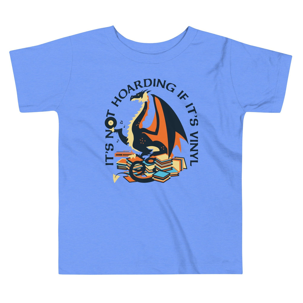 It's Not Hoarding If It's Vinyl Kid's Toddler Tee Hoodie, Sweatshirt | PureTeeCo.com (Image 1)