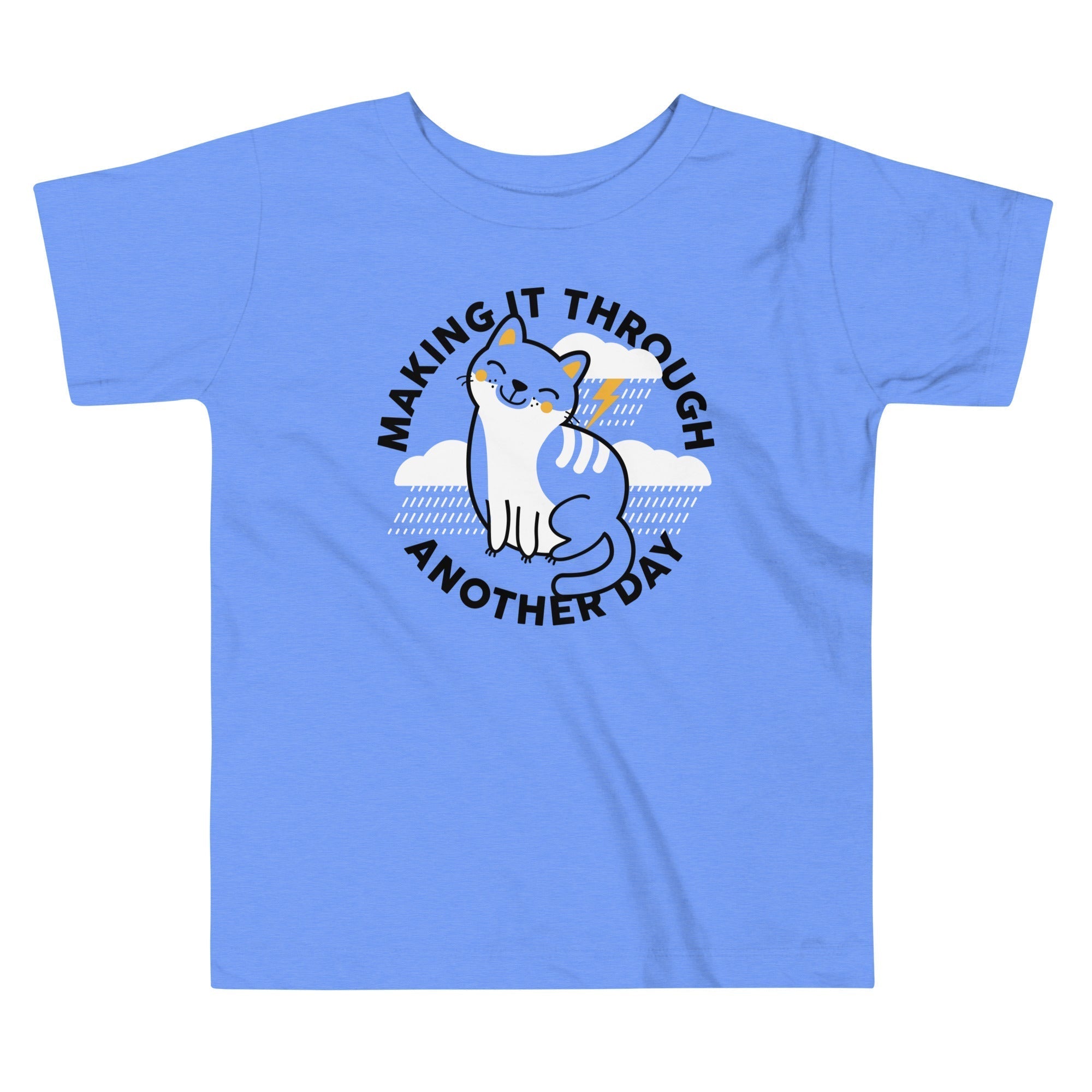 Making It Through Another Day Kid's Toddler Tee Hoodie, Sweatshirt | PureTeeCo.com (Image 1)