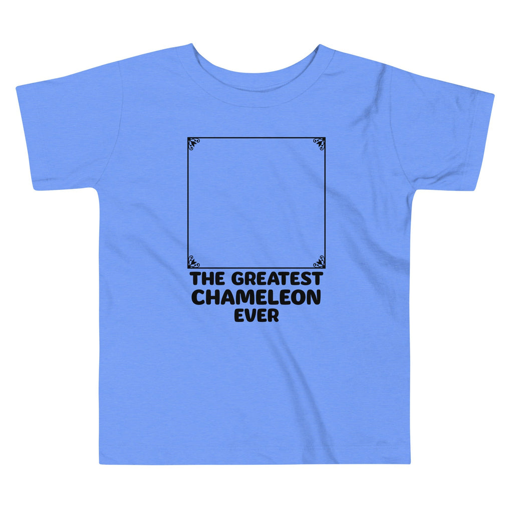 The Greatest Chameleon Ever Kid's Toddler Tee Hoodie, Sweatshirt | PureTeeCo.com (Image 1)