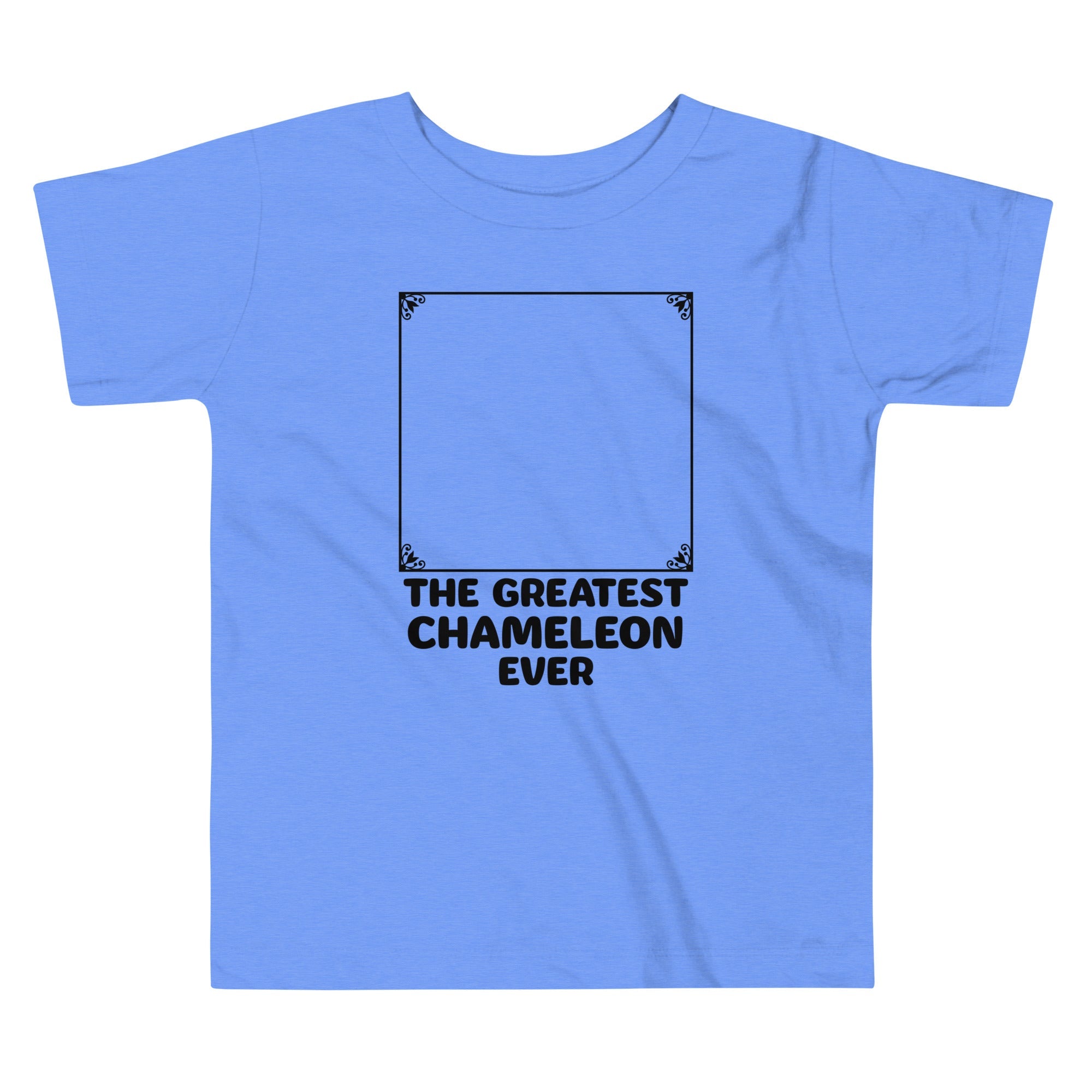 The Greatest Chameleon Ever Kid's Toddler Tee Hoodie, Sweatshirt | PureTeeCo.com (Image 1)