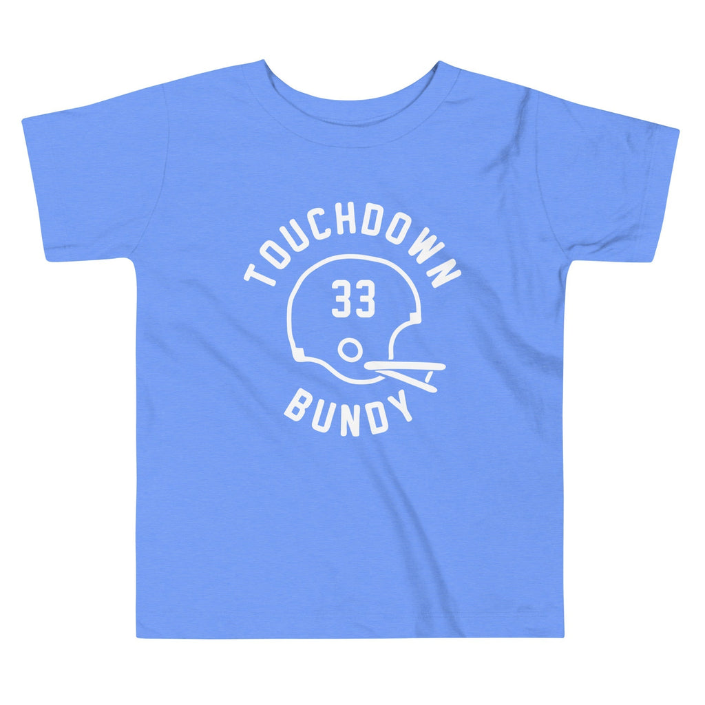 Touchdown Bundy Kid's Toddler Tee Hoodie, Sweatshirt | PureTeeCo.com (Image 2)