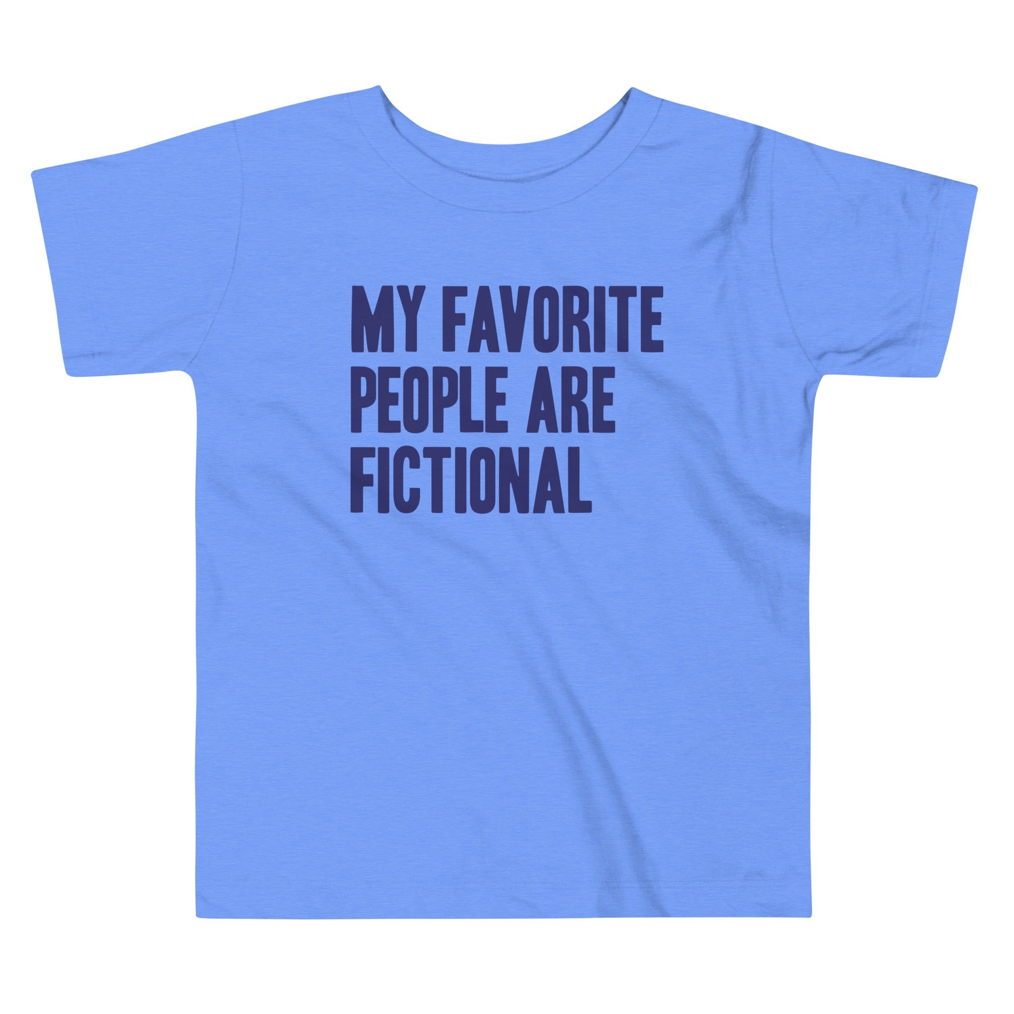 My Favorite People Are Fictional Kid's Toddler Tee Hoodie, Sweatshirt | PureTeeCo.com (Image 1)