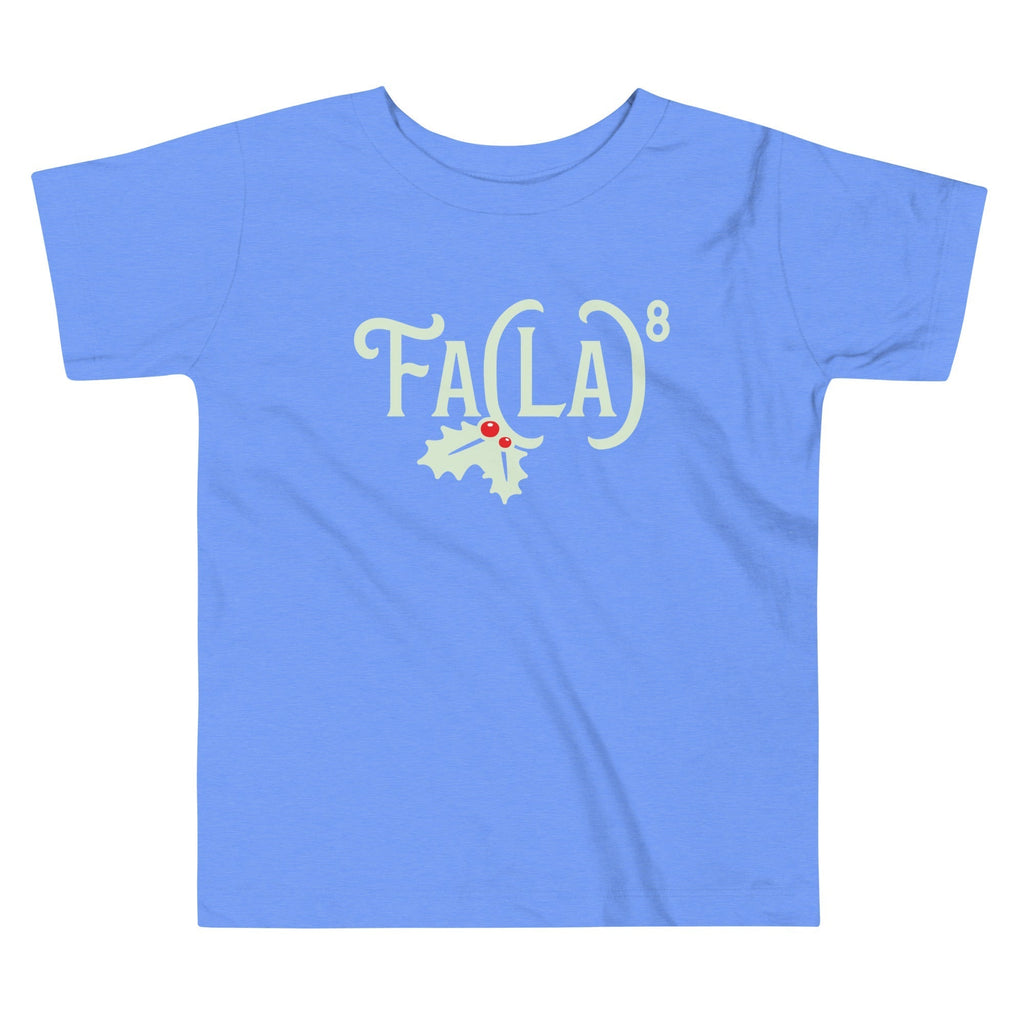 Fa LaLaLaLaLaLaLaLa Kid's Toddler Tee Hoodie, Sweatshirt | PureTeeCo.com (Image 2)