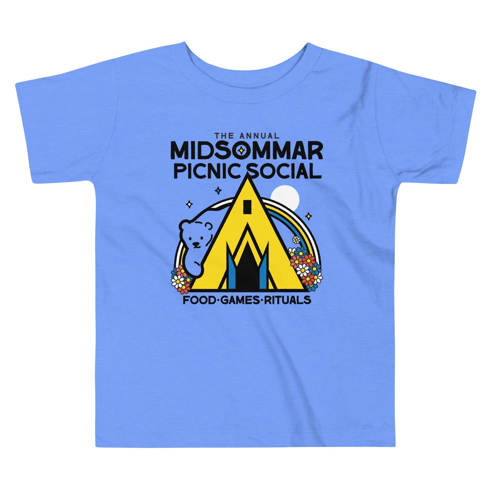 The Annual Midsommar Picnic Social Kid's Toddler Tee Hoodie, Sweatshirt | PureTeeCo.com (Image 1)