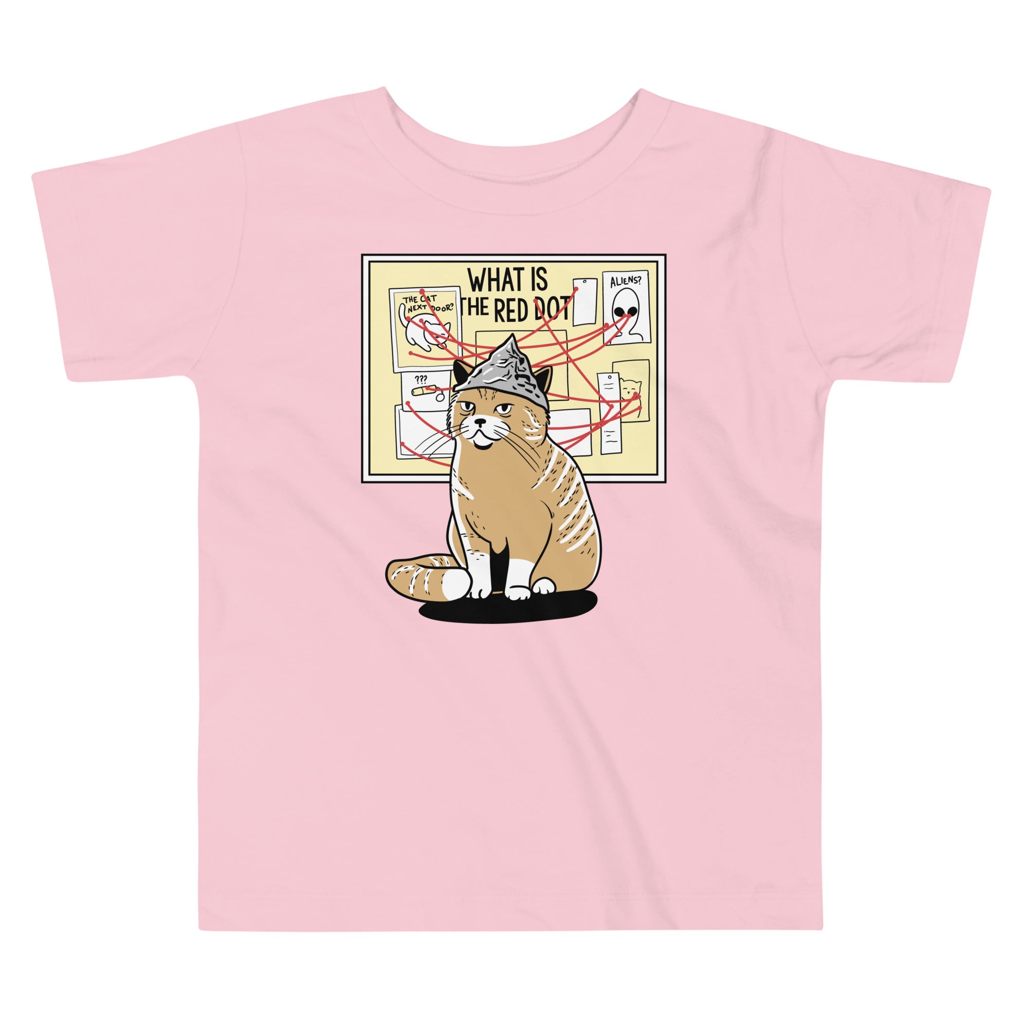 What Is The Red Dot? Kid's Toddler Tee Hoodie, Sweatshirt | PureTeeCo.com (Image 2)