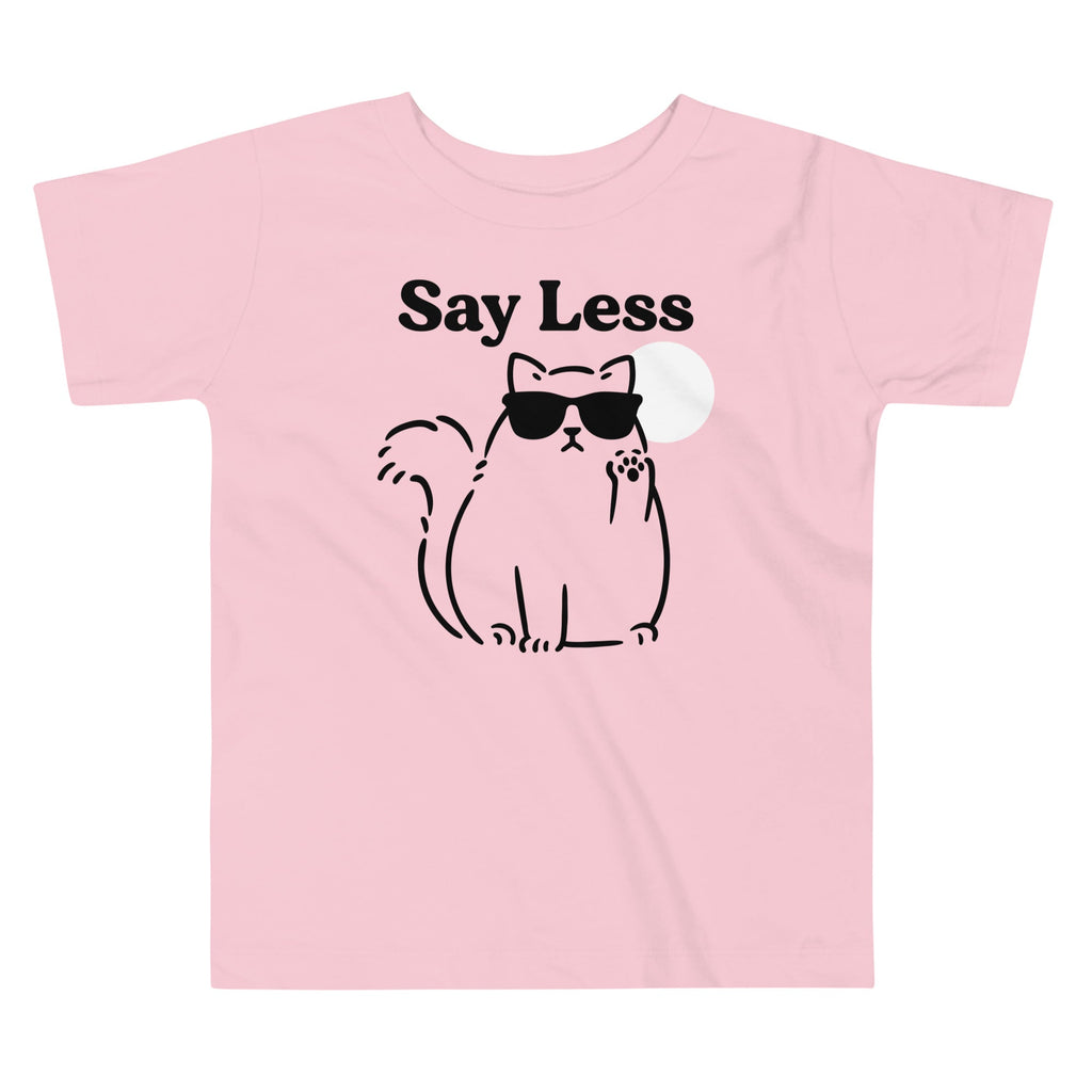 Say Less Kid's Toddler Tee Hoodie, Sweatshirt | PureTeeCo.com (Image 2)