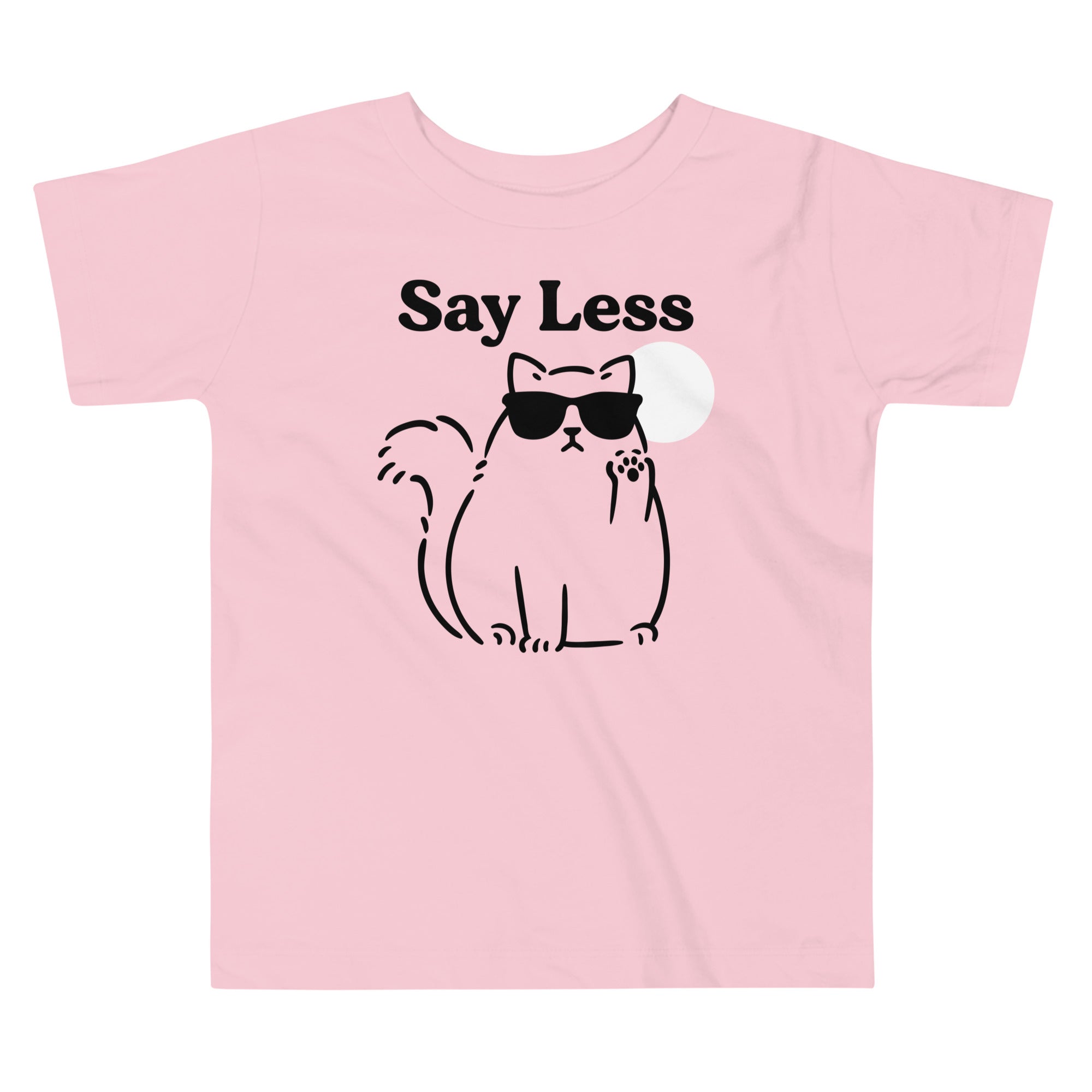 Say Less Kid's Toddler Tee Hoodie, Sweatshirt | PureTeeCo.com (Image 2)