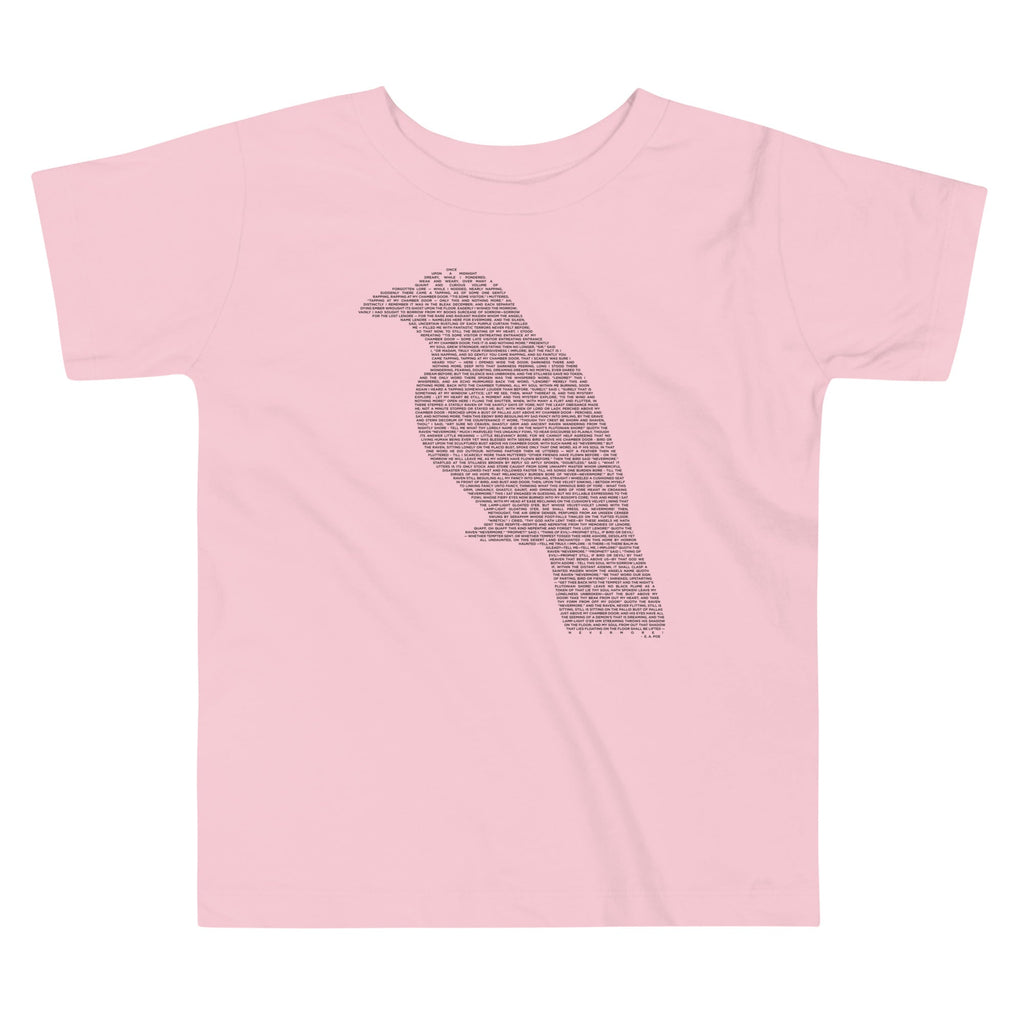 The Raven Kid's Toddler Tee Hoodie, Sweatshirt | PureTeeCo.com (Image 2)