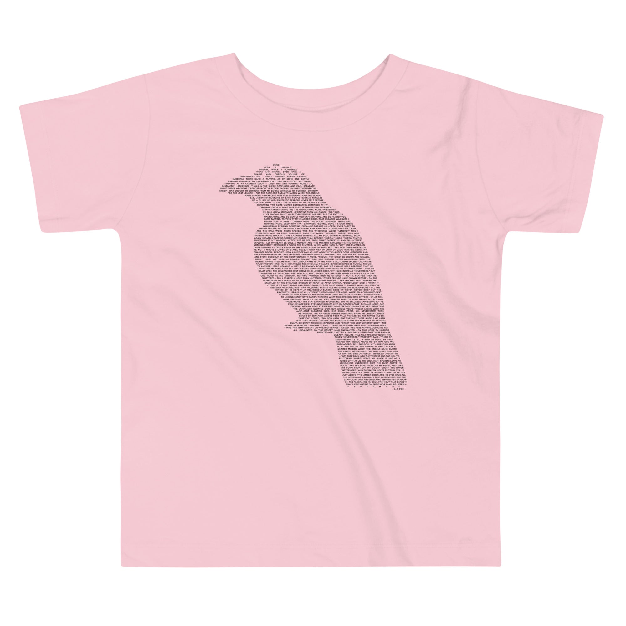 The Raven Kid's Toddler Tee Hoodie, Sweatshirt | PureTeeCo.com (Image 2)