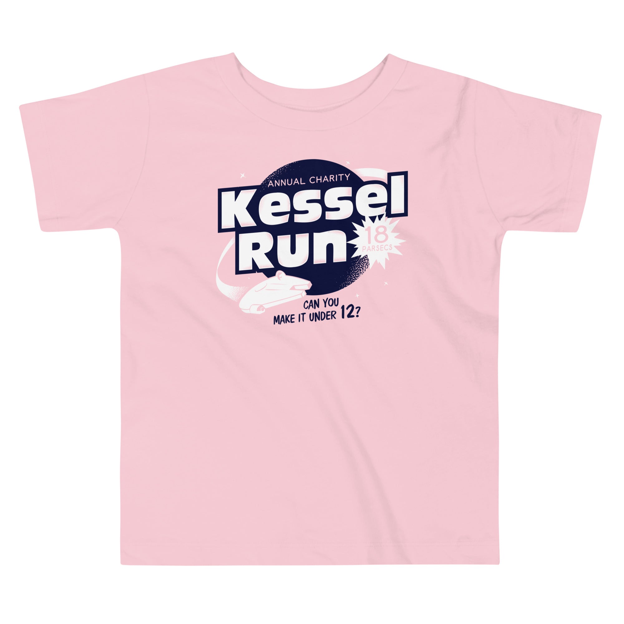 Kessel Run Kid's Toddler Tee Hoodie, Sweatshirt | PureTeeCo.com (Image 2)