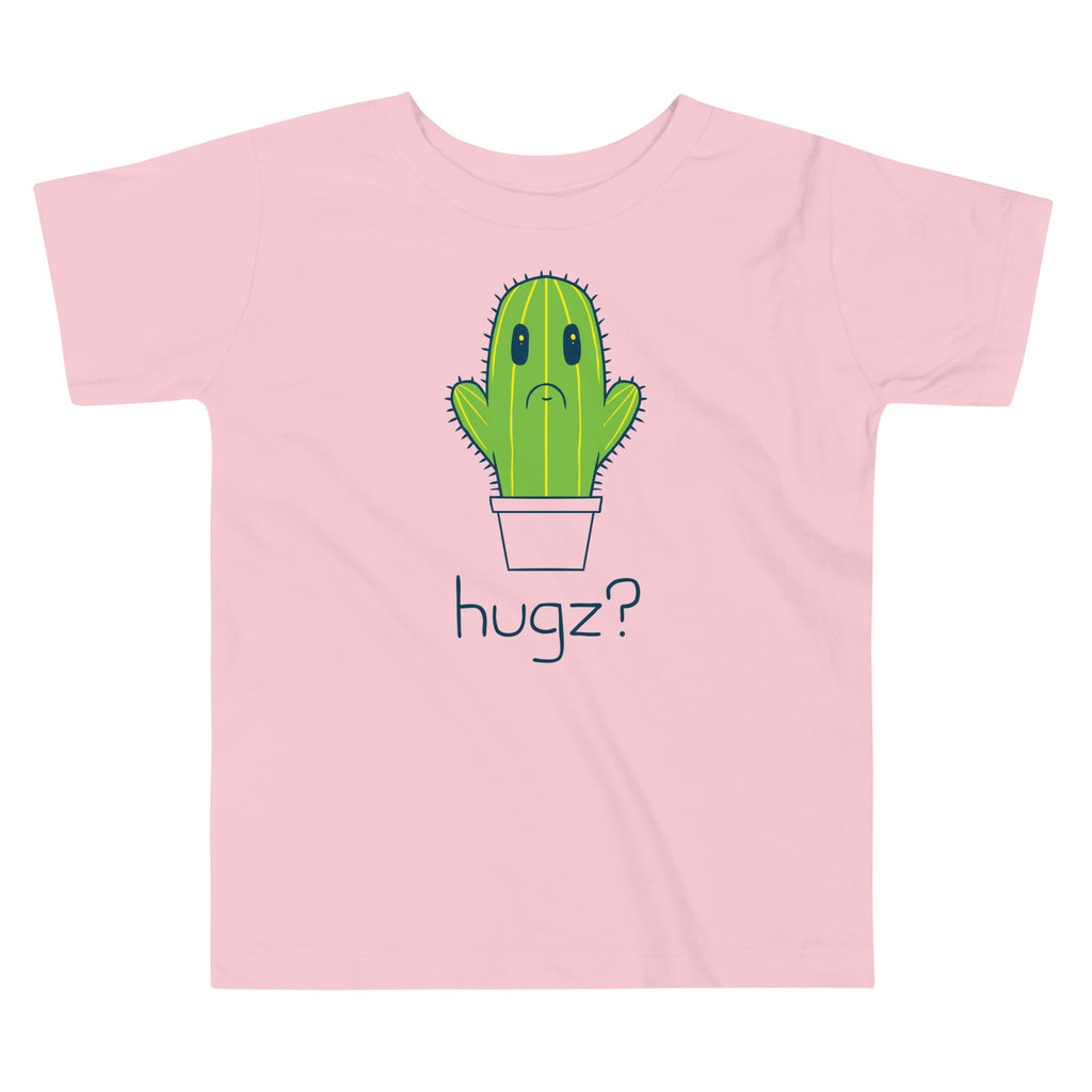 Hugz? Cactus Kid's Toddler Tee Hoodie, Sweatshirt | PureTeeCo.com (Image 2)