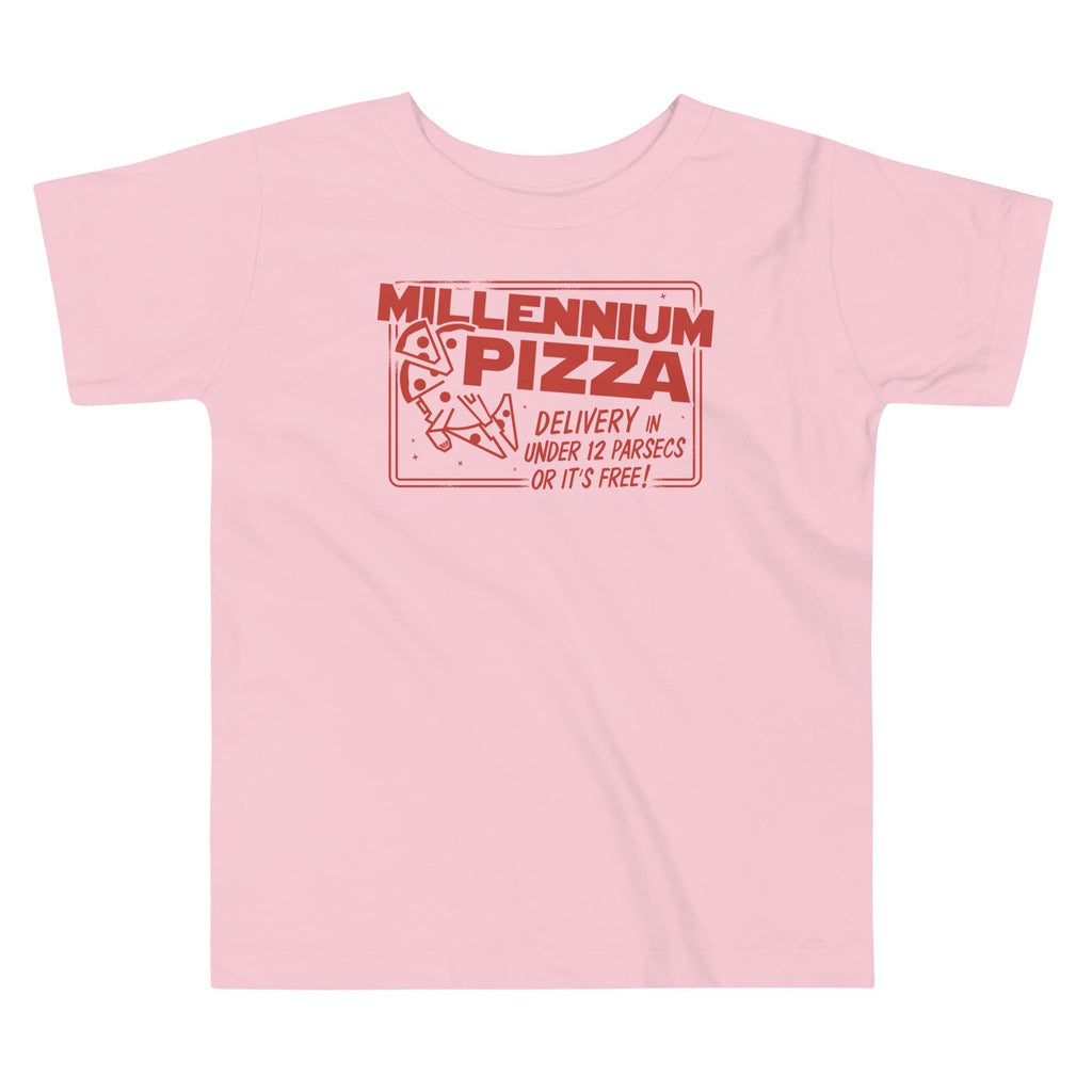 Millennium Pizza Kid's Toddler Tee Hoodie, Sweatshirt | PureTeeCo.com (Image 2)