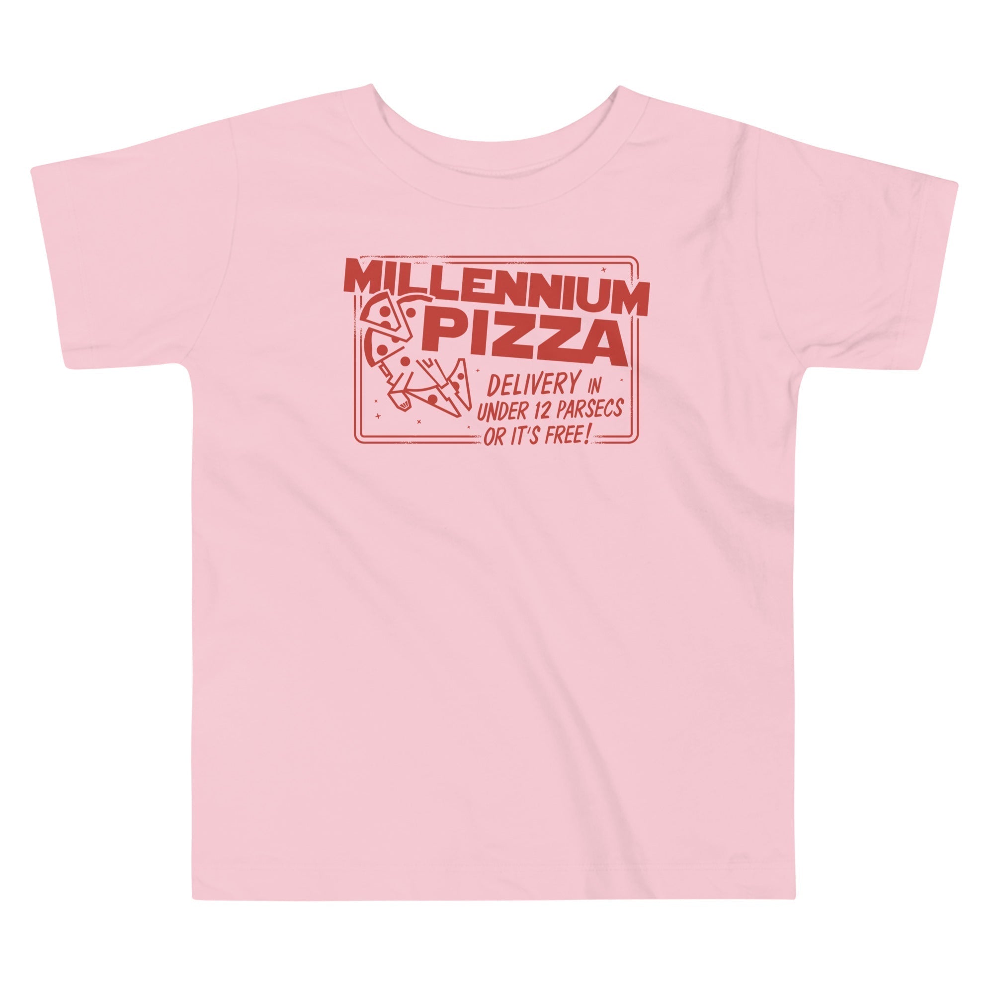 Millennium Pizza Kid's Toddler Tee Hoodie, Sweatshirt | PureTeeCo.com (Image 2)