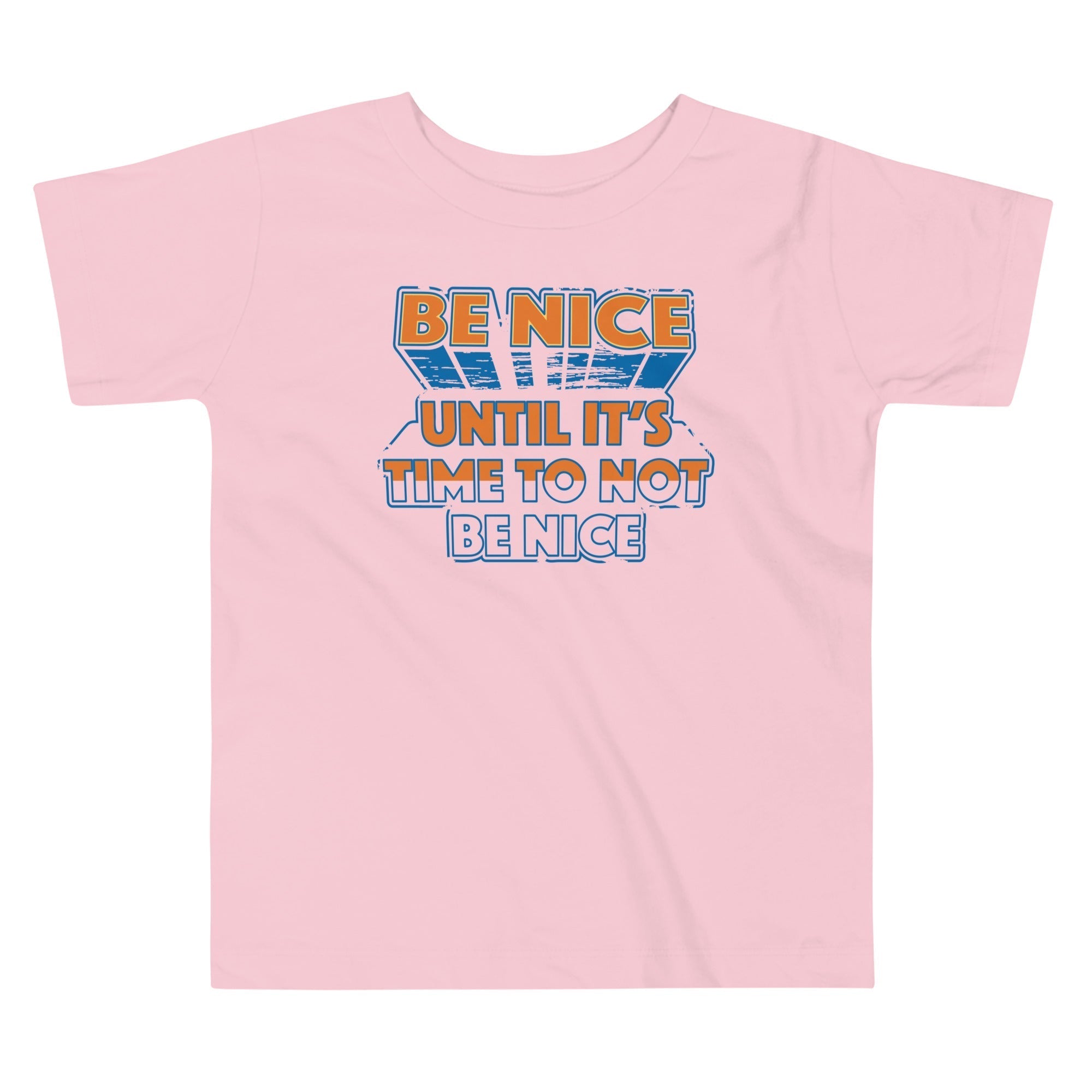 Be Nice Kid's Toddler Tee Hoodie, Sweatshirt | PureTeeCo.com (Image 2)