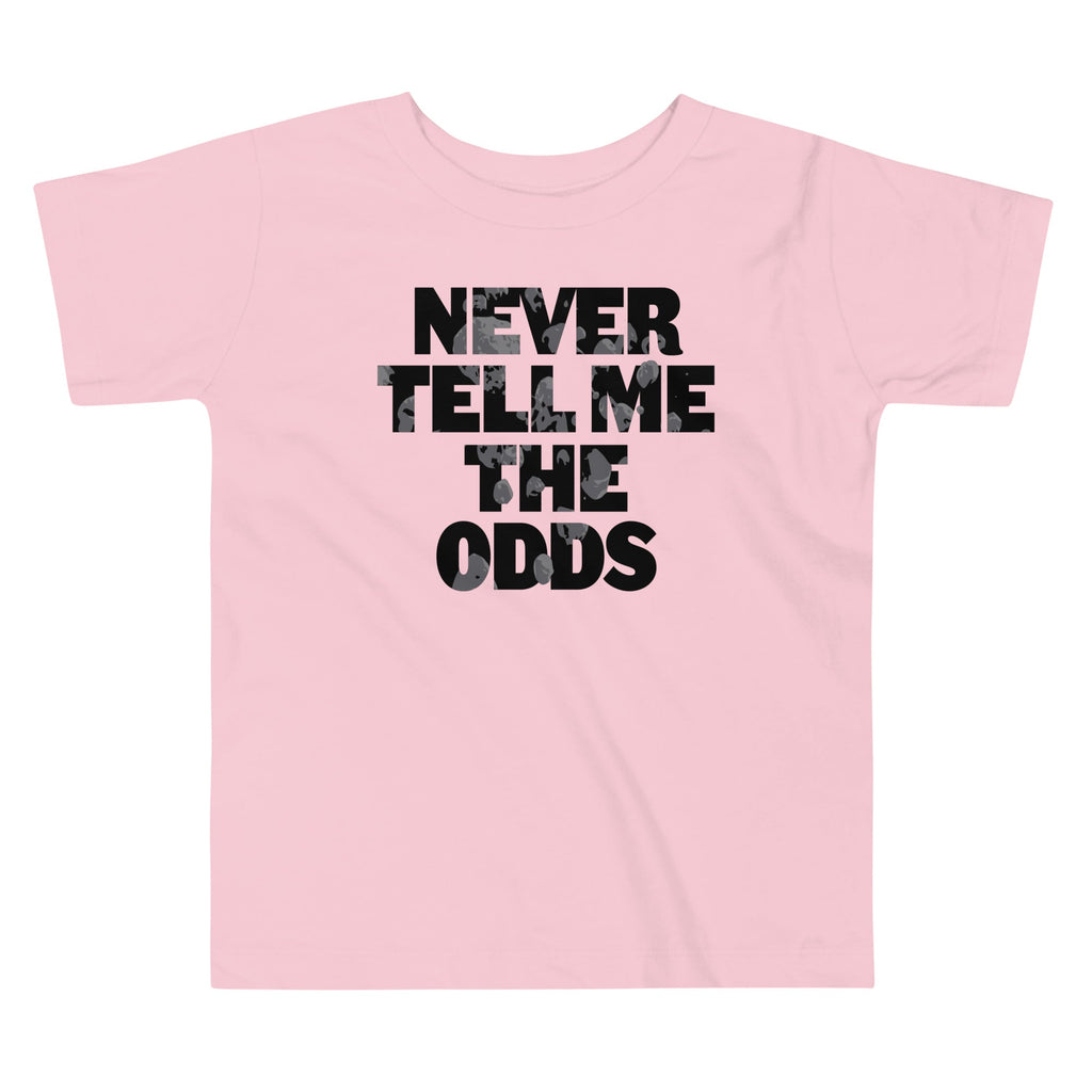 Never Tell Me The Odds Kid's Toddler Tee Hoodie, Sweatshirt | PureTeeCo.com (Image 2)