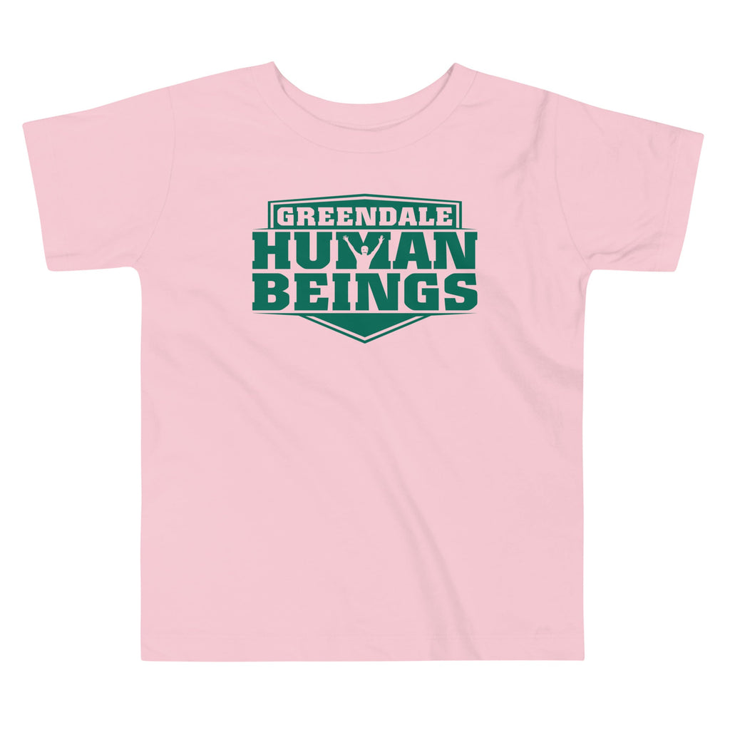 Greendale Human Beings Kid's Toddler Tee Hoodie, Sweatshirt | PureTeeCo.com (Image 2)