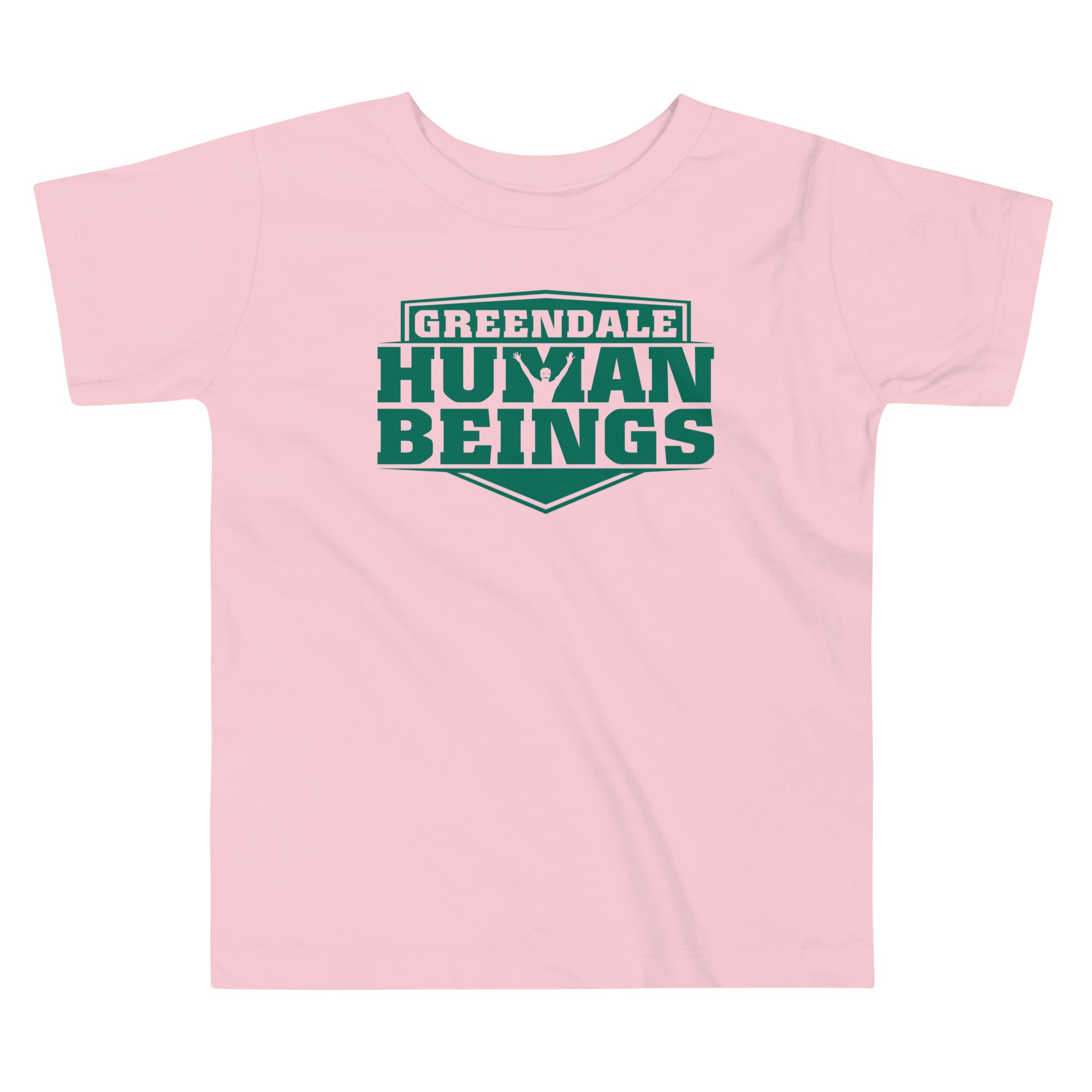 Greendale Human Beings Kid's Toddler Tee Hoodie, Sweatshirt | PureTeeCo.com (Image 2)