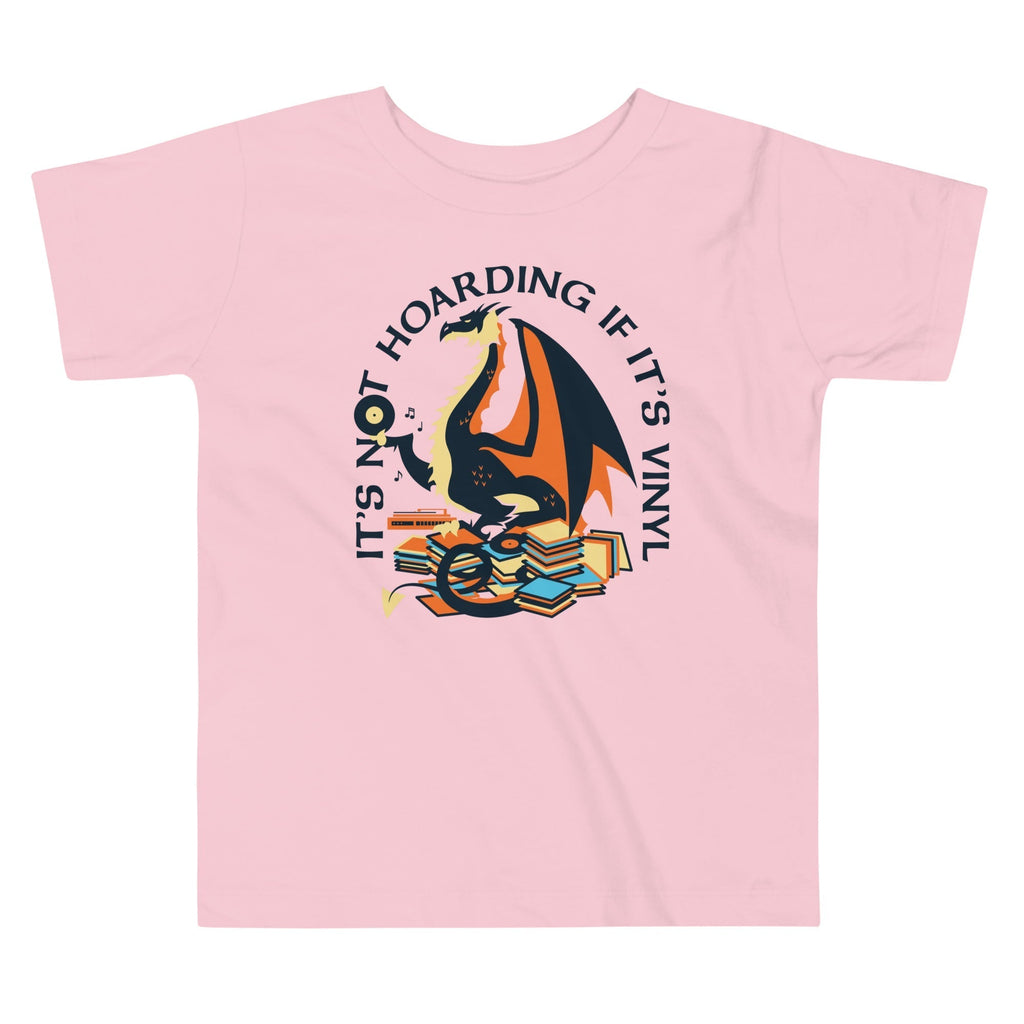 It's Not Hoarding If It's Vinyl Kid's Toddler Tee Hoodie, Sweatshirt | PureTeeCo.com (Image 2)