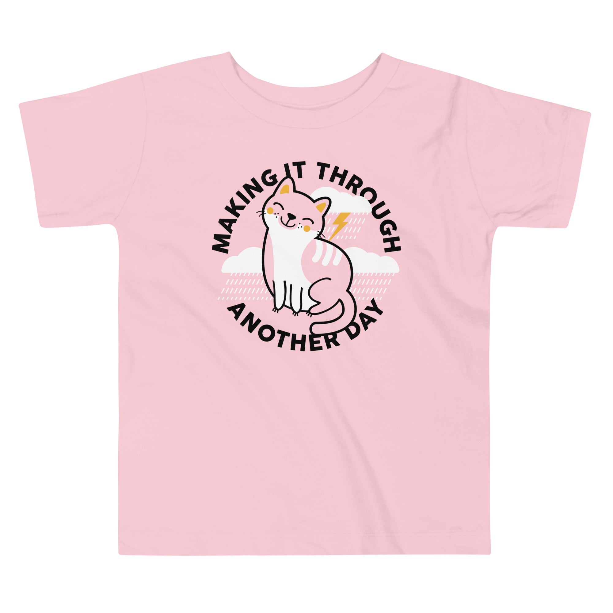Making It Through Another Day Kid's Toddler Tee Hoodie, Sweatshirt | PureTeeCo.com (Image 2)