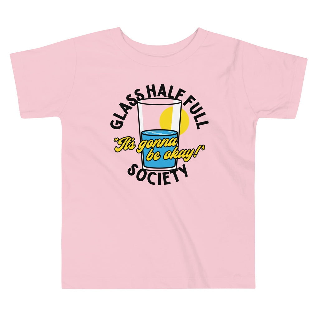 Glass Half Full Society Kid's Toddler Tee Hoodie, Sweatshirt | PureTeeCo.com (Image 2)
