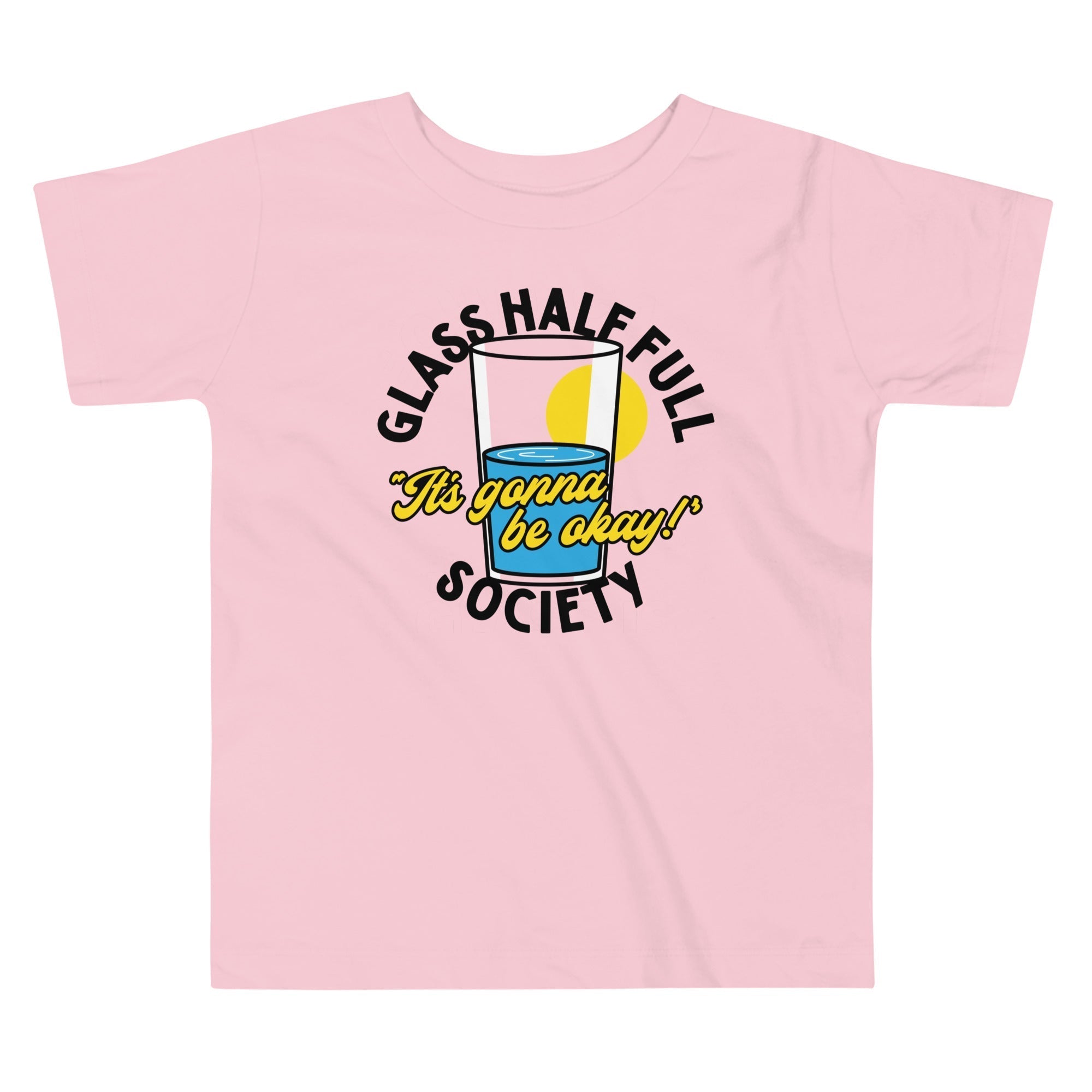 Glass Half Full Society Kid's Toddler Tee Hoodie, Sweatshirt | PureTeeCo.com (Image 2)