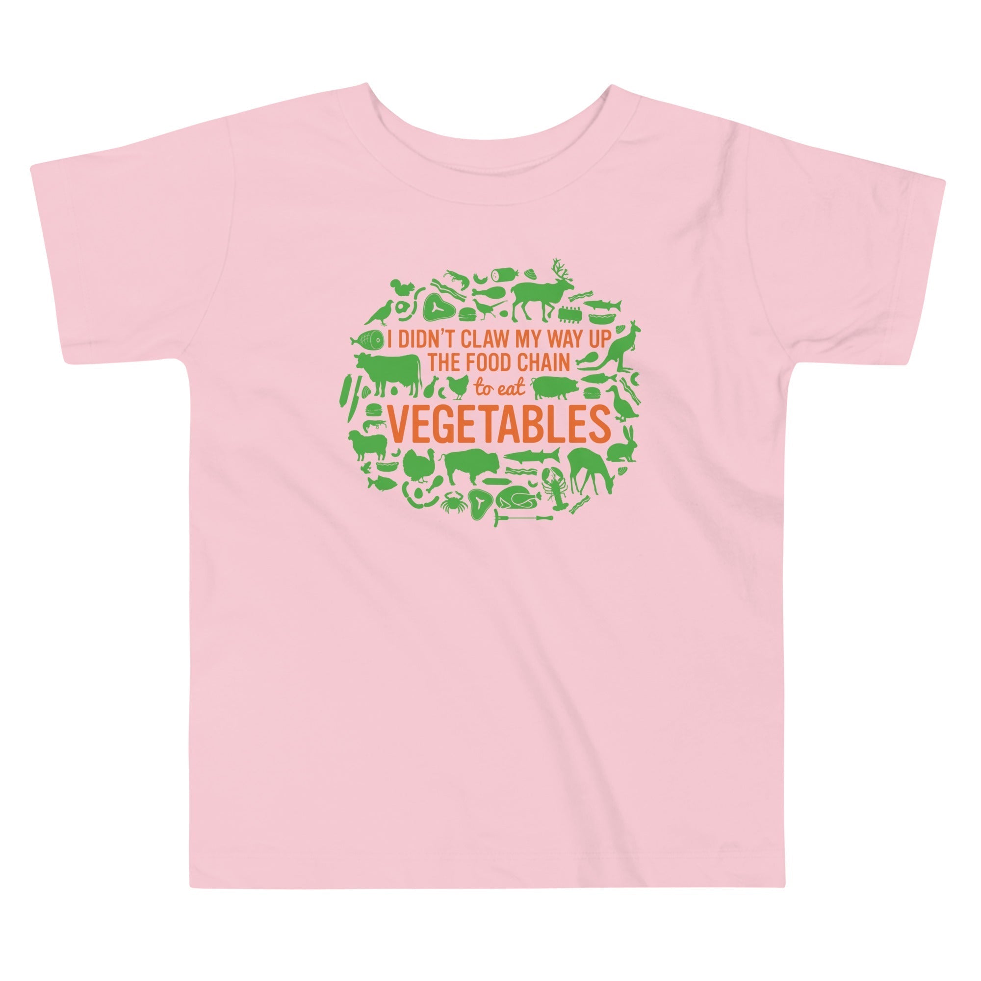 Top Of The Food Chain Kid's Toddler Tee Hoodie, Sweatshirt | PureTeeCo.com (Image 2)
