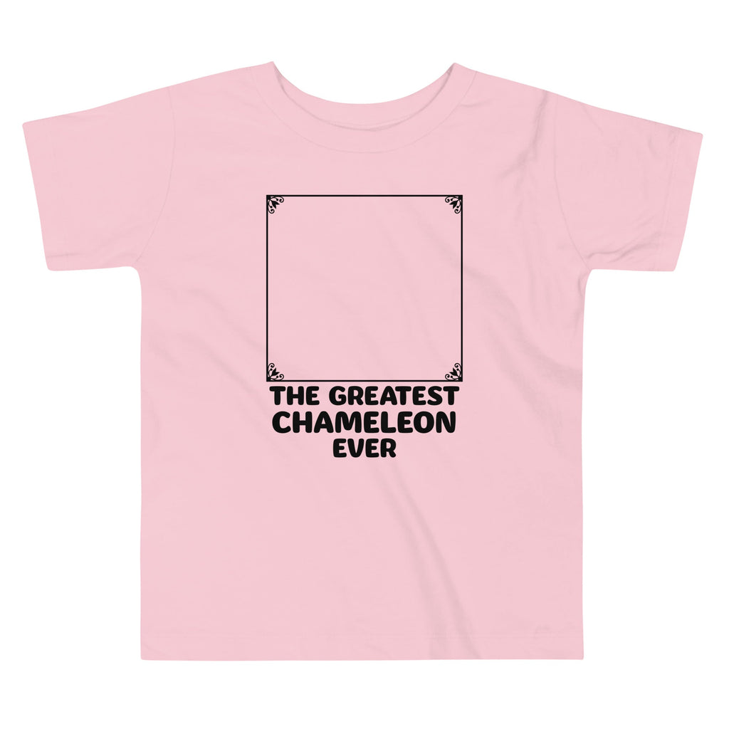 The Greatest Chameleon Ever Kid's Toddler Tee Hoodie, Sweatshirt | PureTeeCo.com (Image 2)