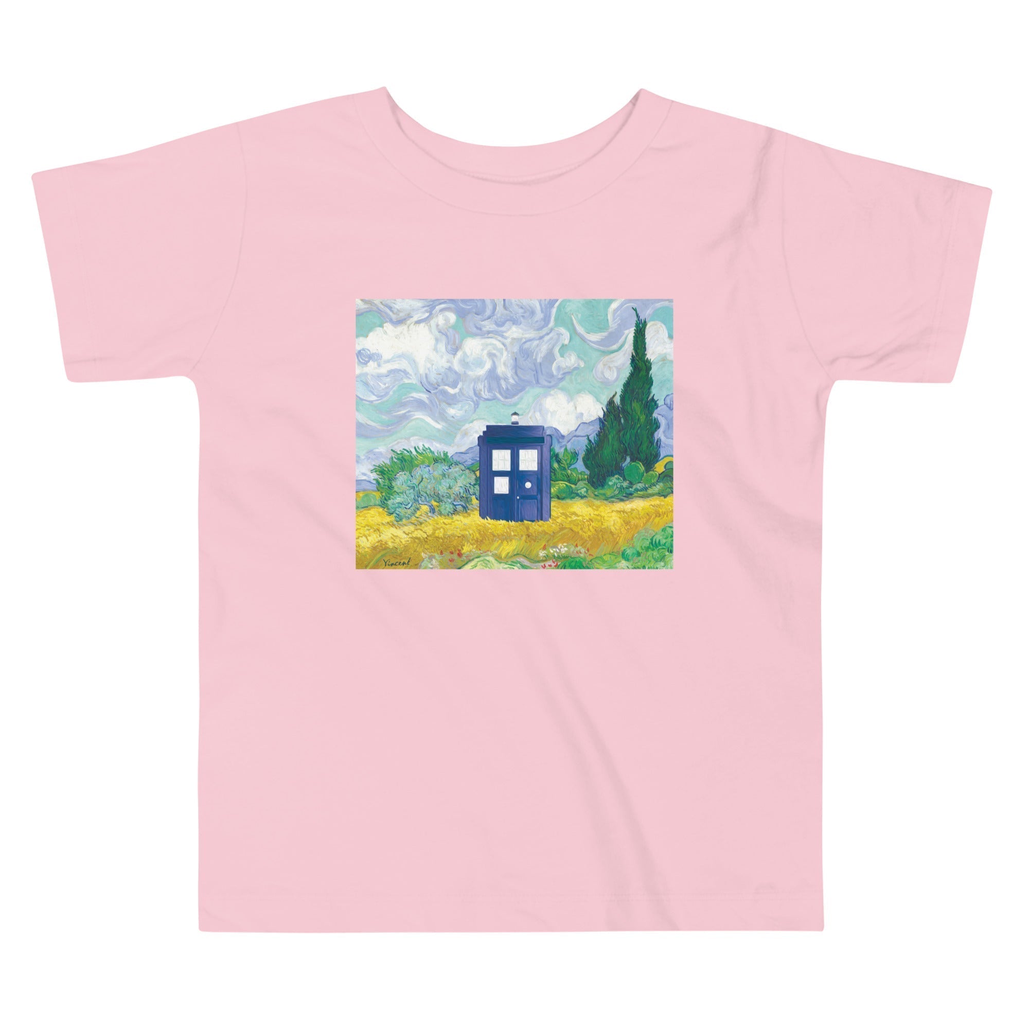 Visiting Van Gogh Kid's Toddler Tee Hoodie, Sweatshirt | PureTeeCo.com (Image 3)