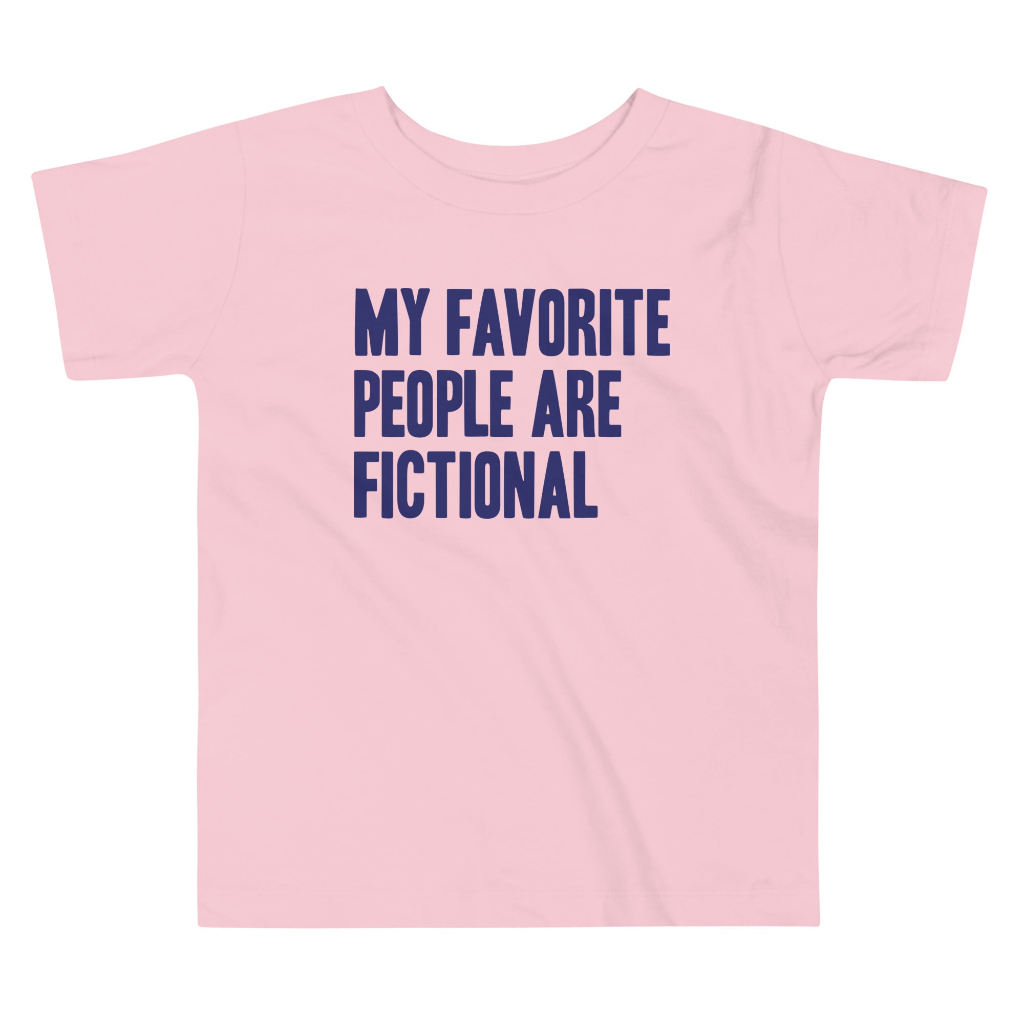 My Favorite People Are Fictional Kid's Toddler Tee Hoodie, Sweatshirt | PureTeeCo.com (Image 2)