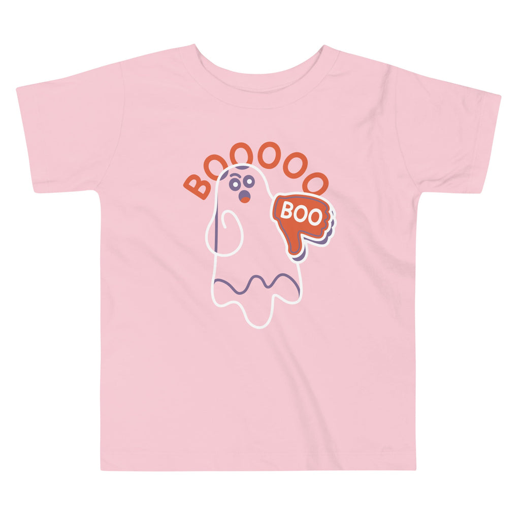 Ghost Boo Kid's Toddler Tee Hoodie, Sweatshirt | PureTeeCo.com (Image 3)