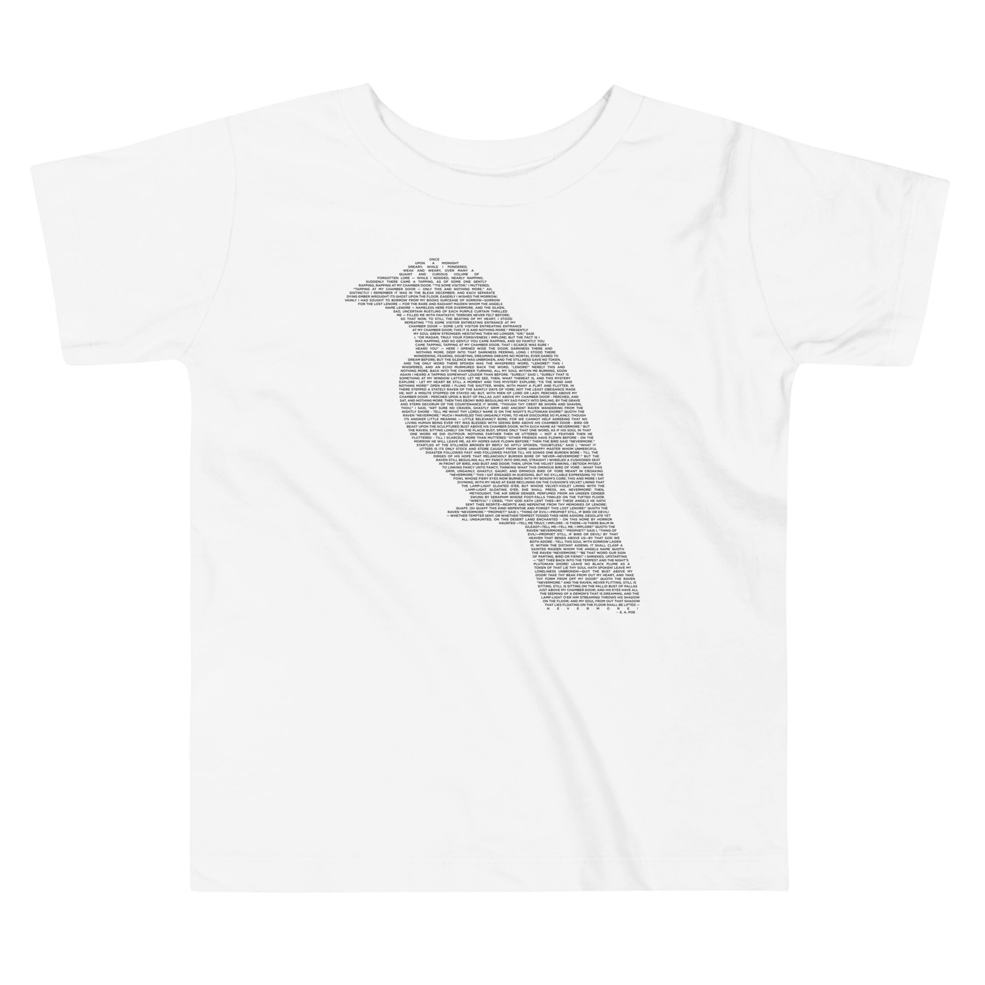 The Raven Kid's Toddler Tee Hoodie, Sweatshirt | PureTeeCo.com (Image 3)